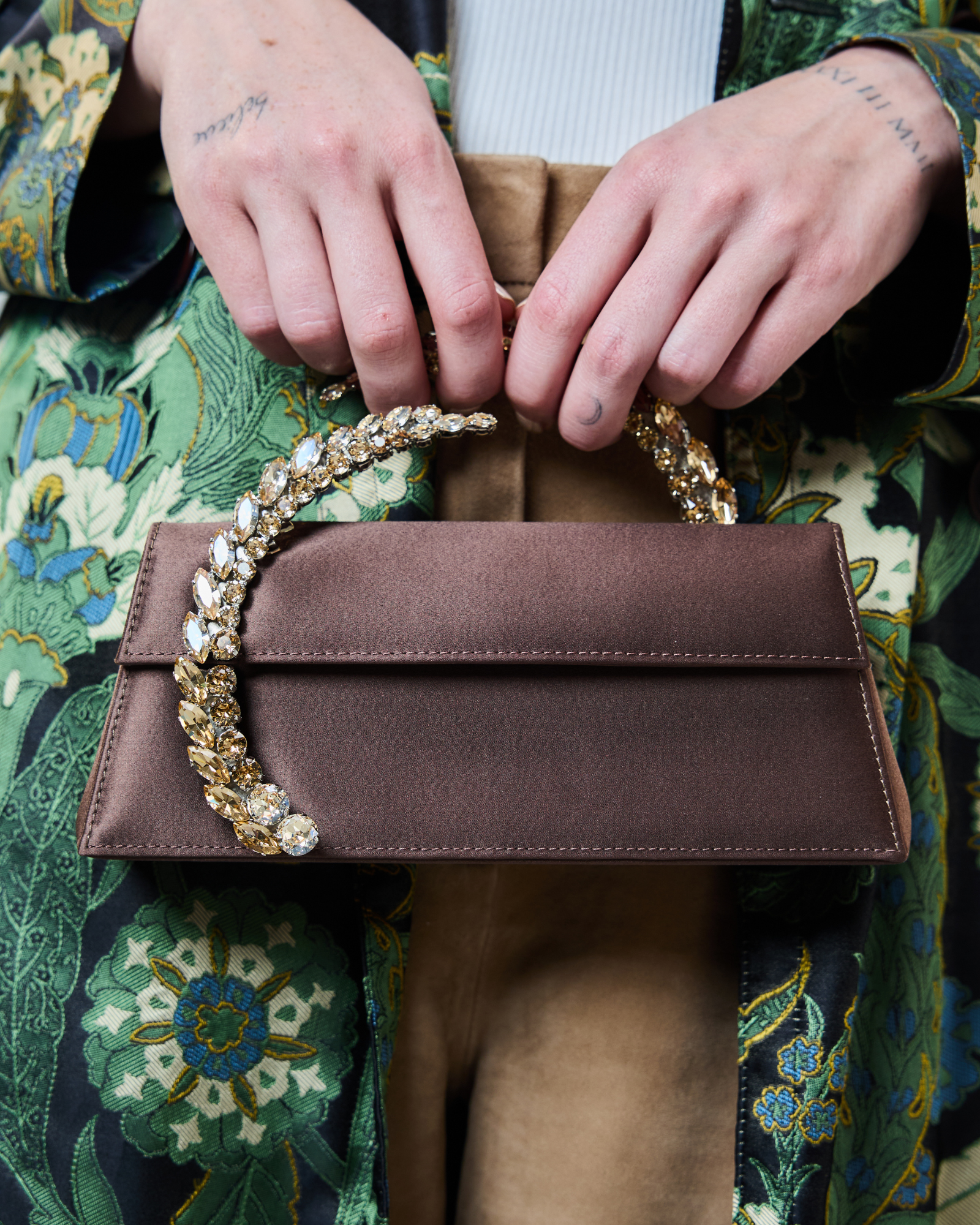 Chocolate Karma Clutch