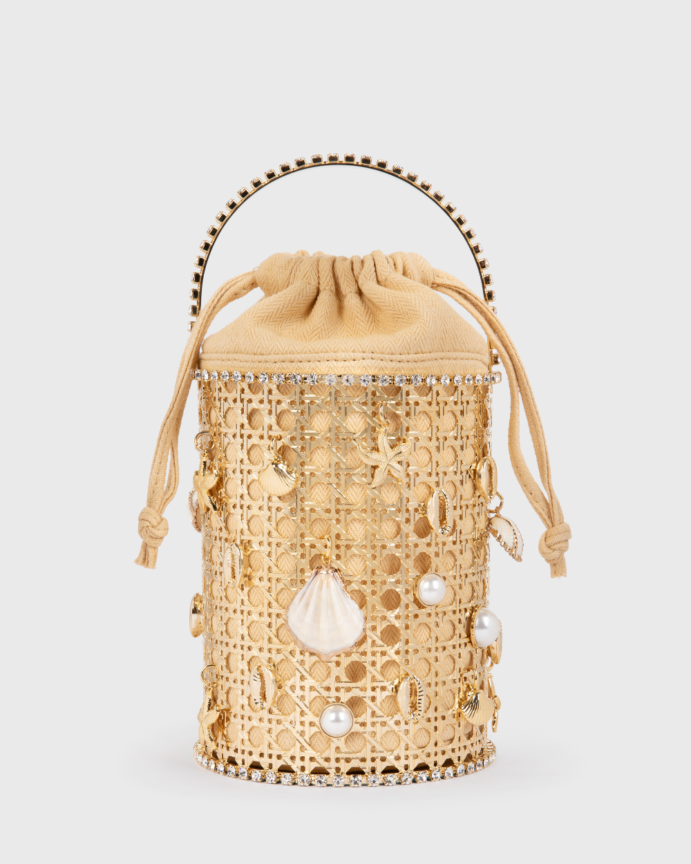 Amalfi Gold Bucket Bag