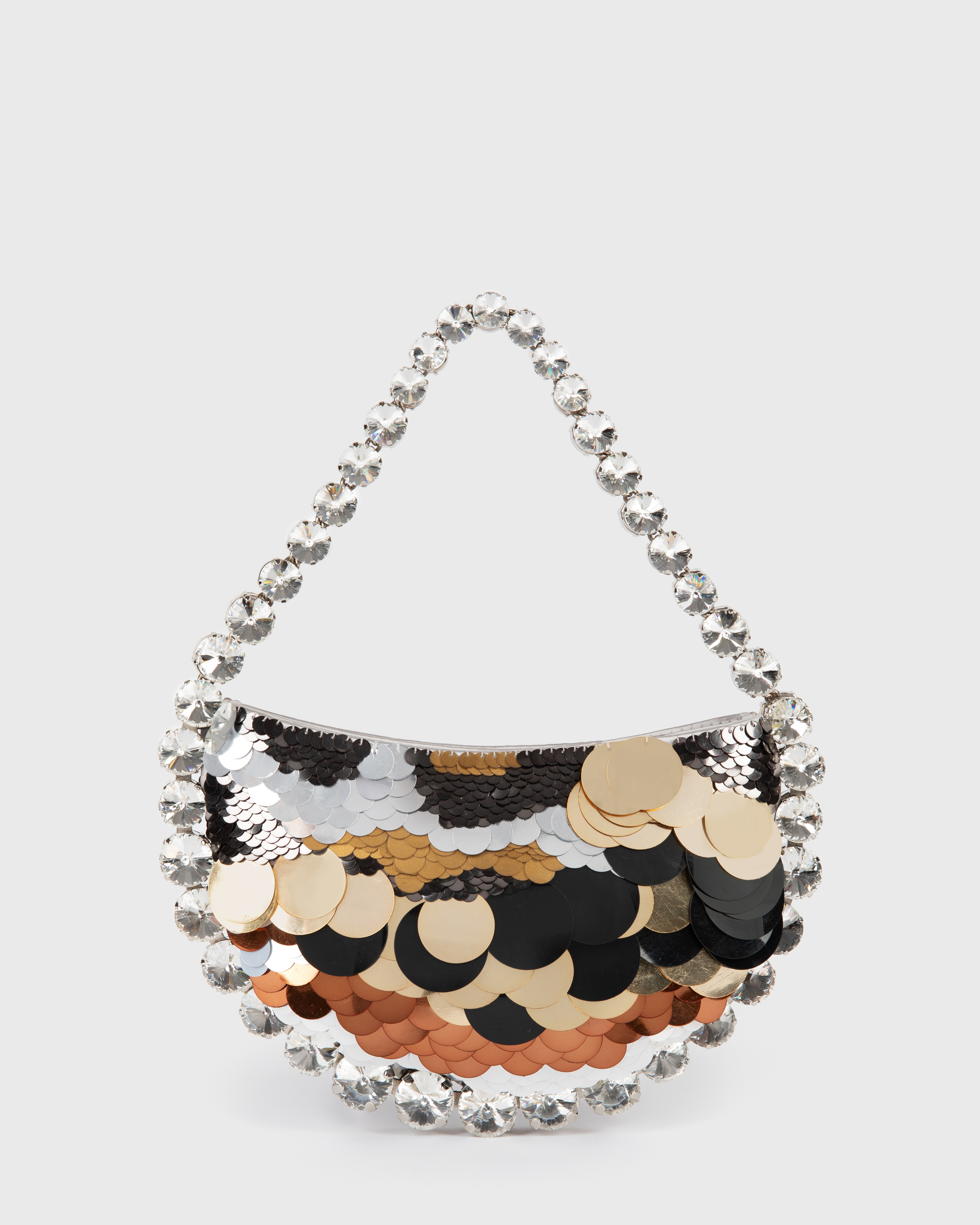 Gold Paillette Pendant Eternity