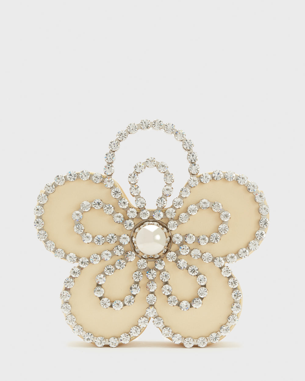 Pale Yellow Flower Eternity Clutch