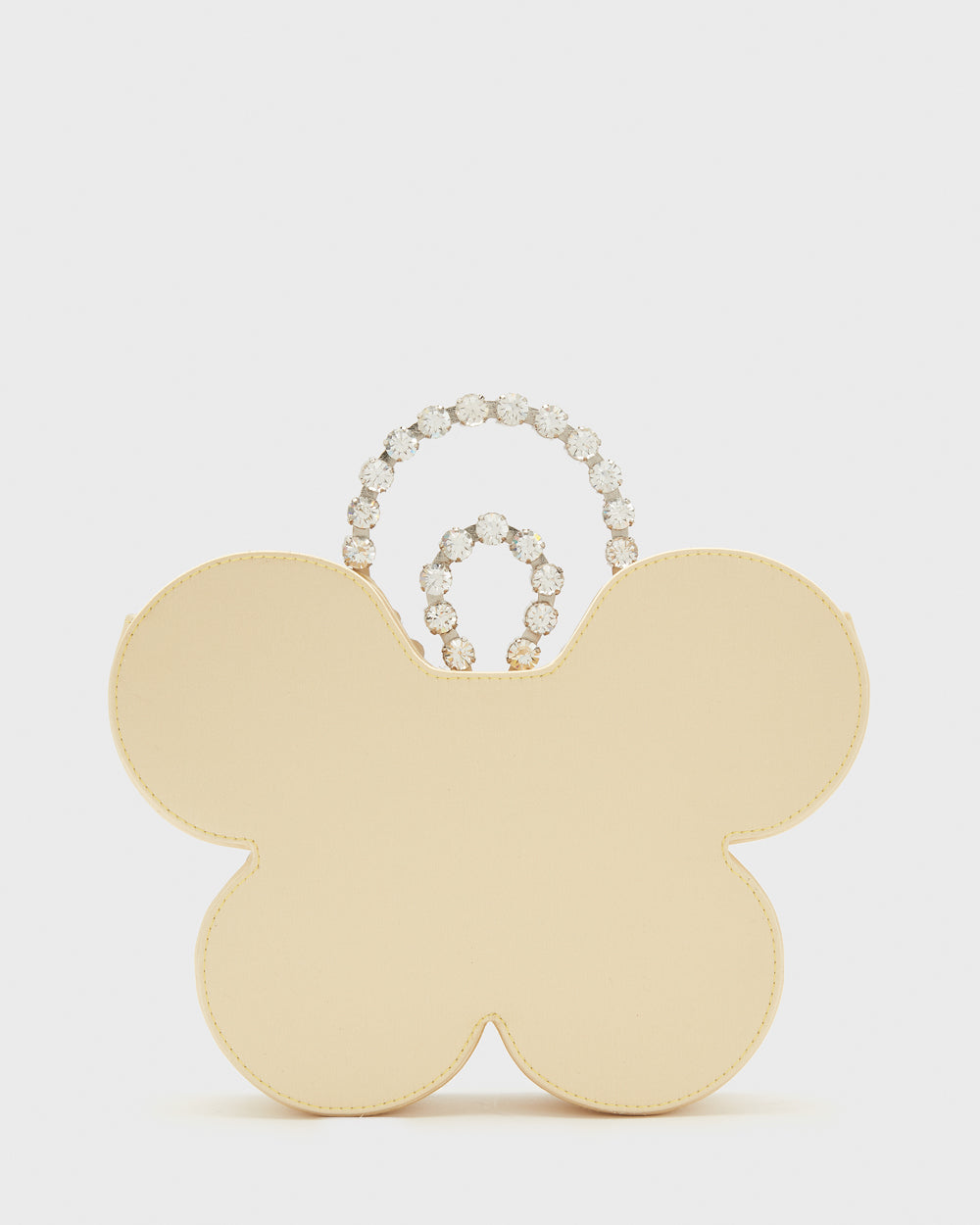 Pale Yellow Flower Eternity Clutch