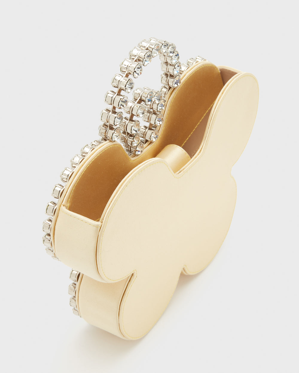Pale Yellow Flower Eternity Clutch