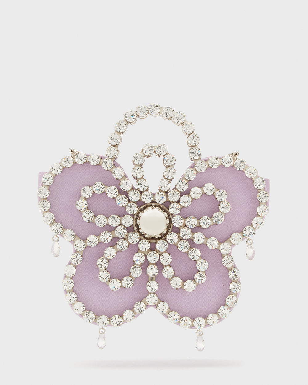Lilac Mini Flower Clutch