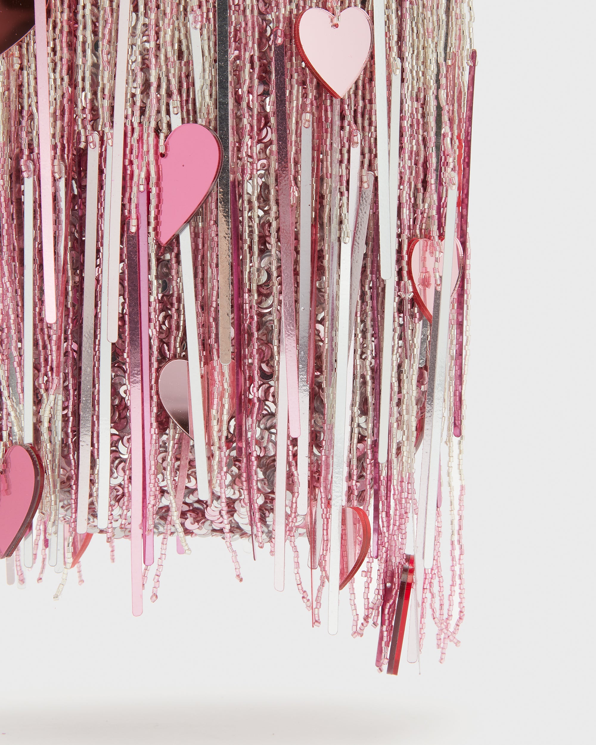 Pink Hearts Micro Fringe Eternity