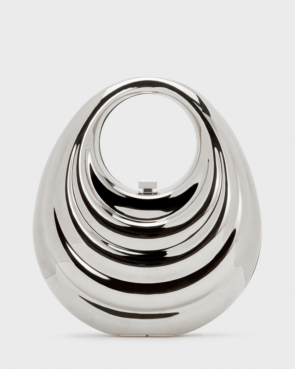 Silver Plated Metal Meleni Bag
