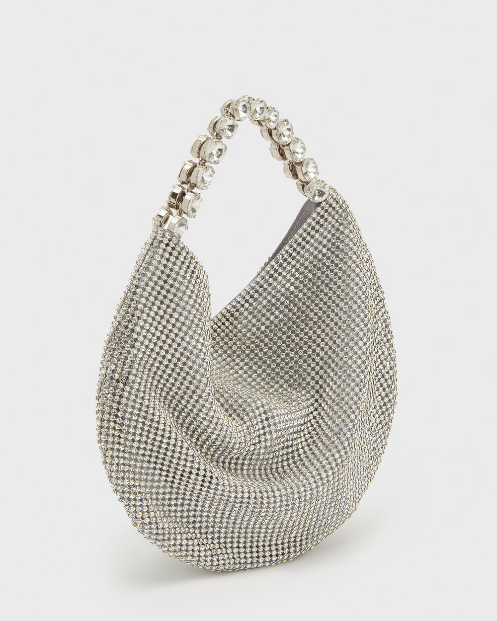 Silver Chainmail Hobo Bag