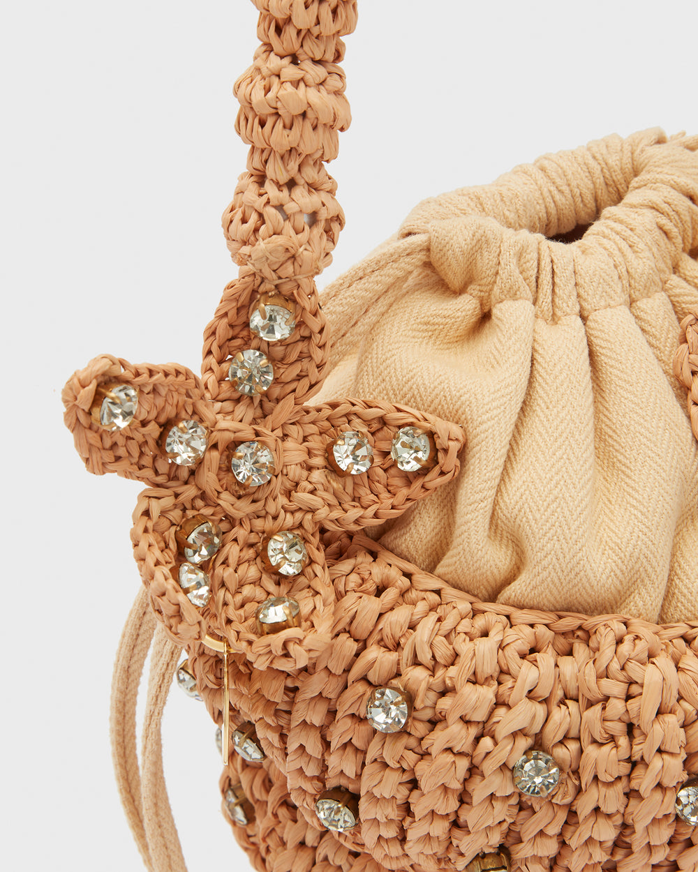 Raffia Seashell Bag