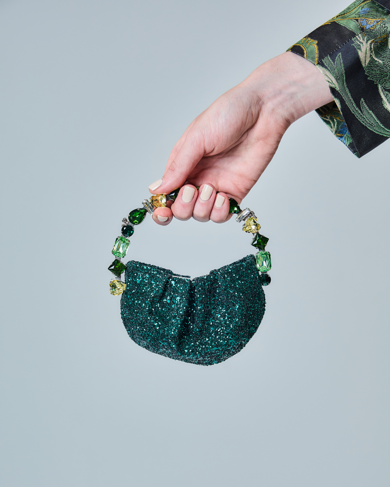 Emerald Micro Taliya Eternity Clutch