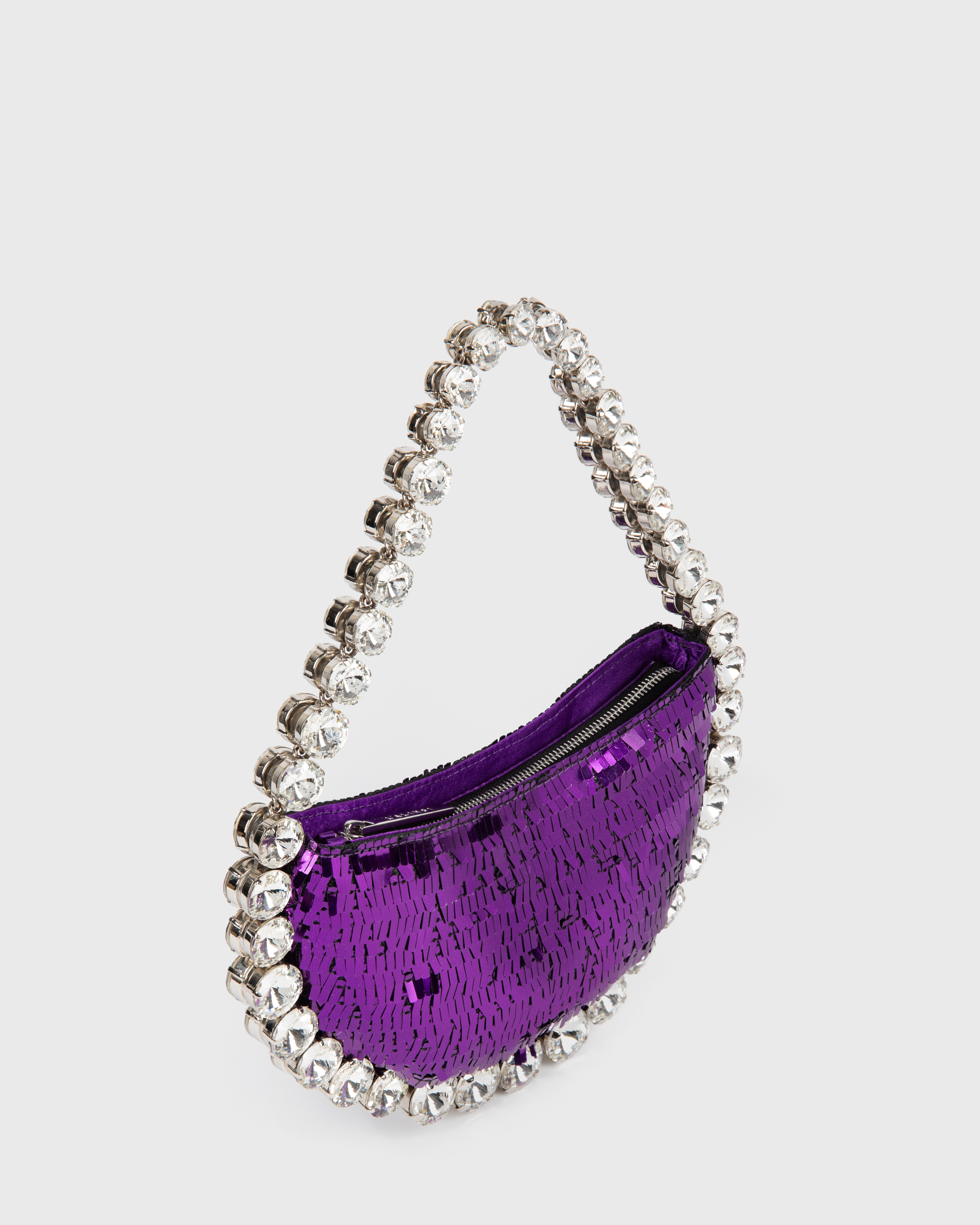 Purple Sequins Pendant Eternity