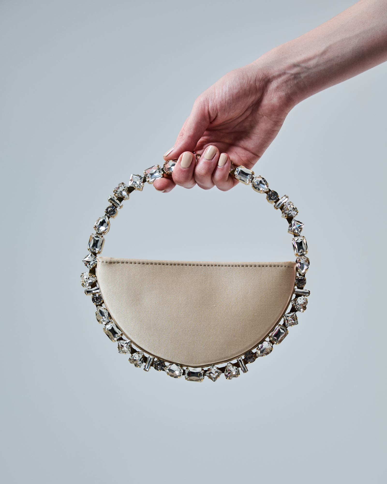 Champagne Taliya Eternity Clutch