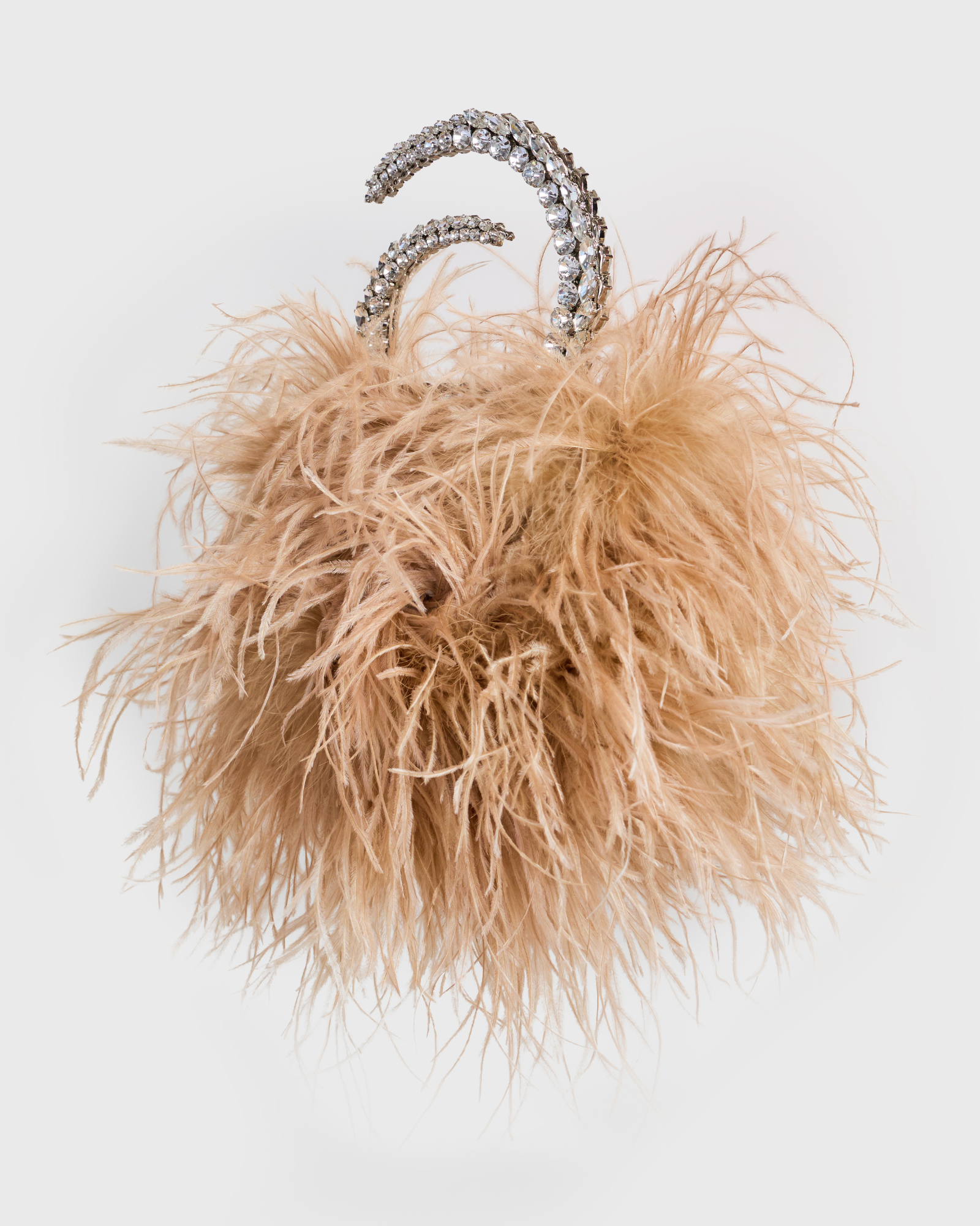 Nude Karma Feather Pouch