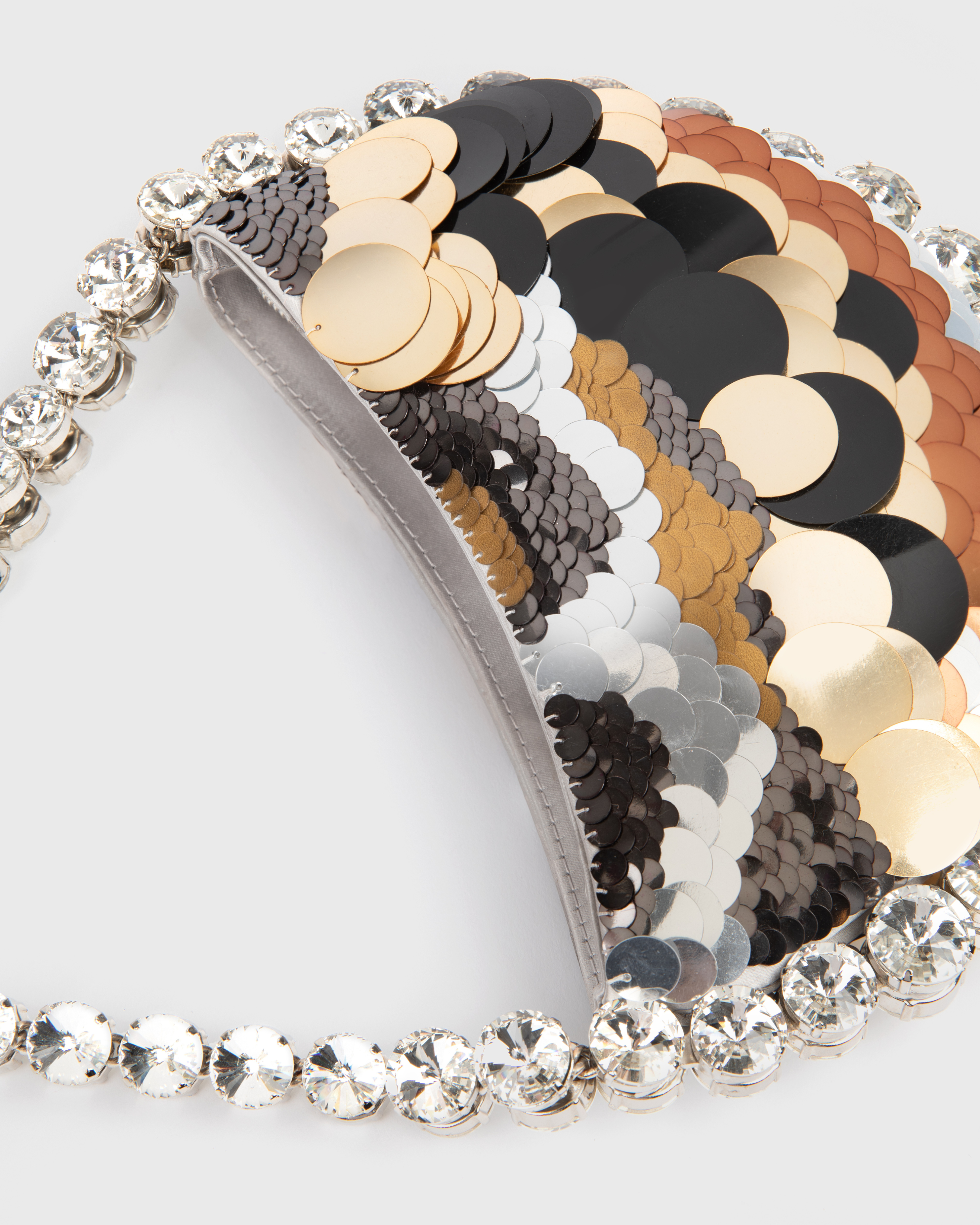 Gold Paillette Pendant Eternity