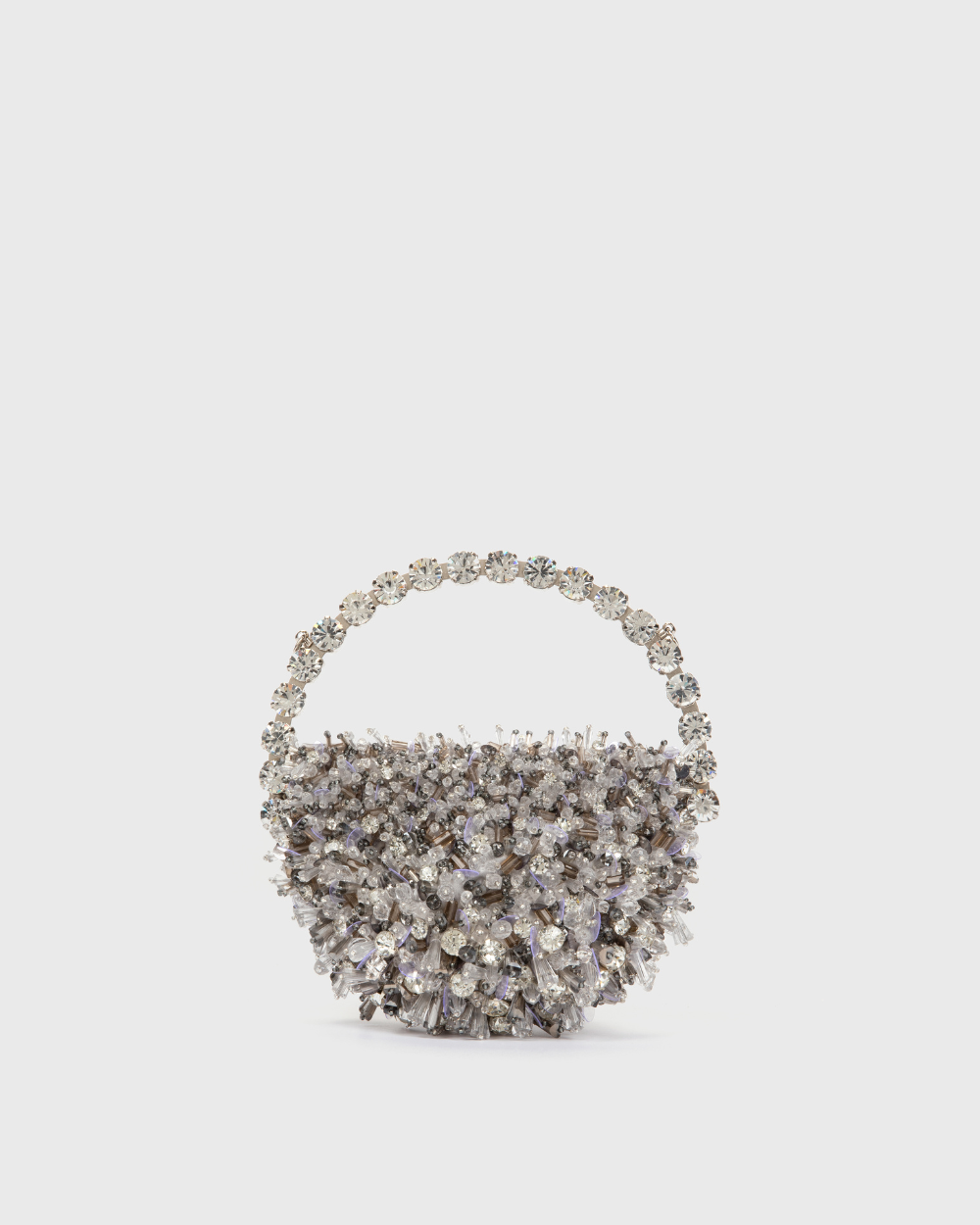 Crystal Micro Eternity Clutch