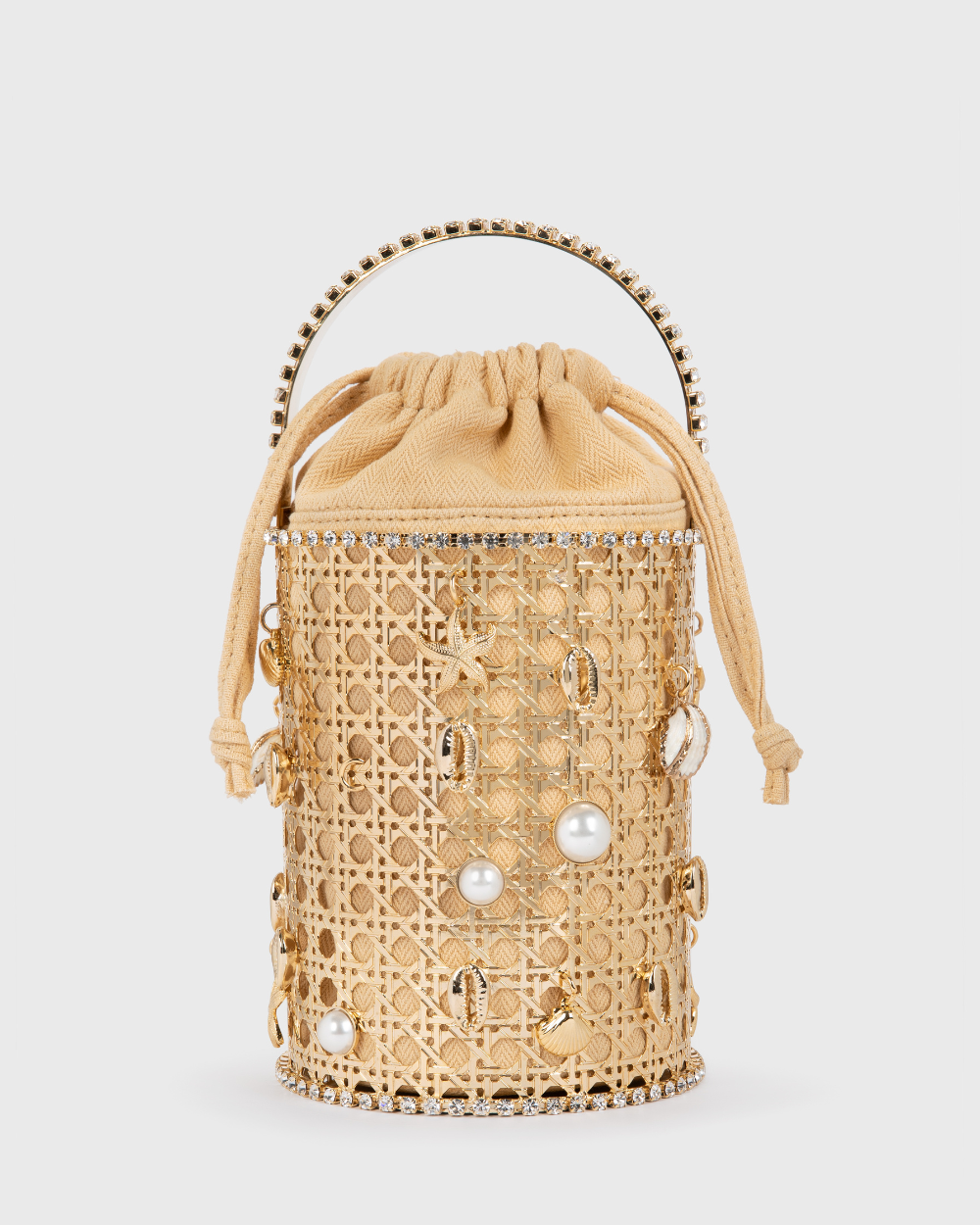 Amalfi Gold Bucket Bag
