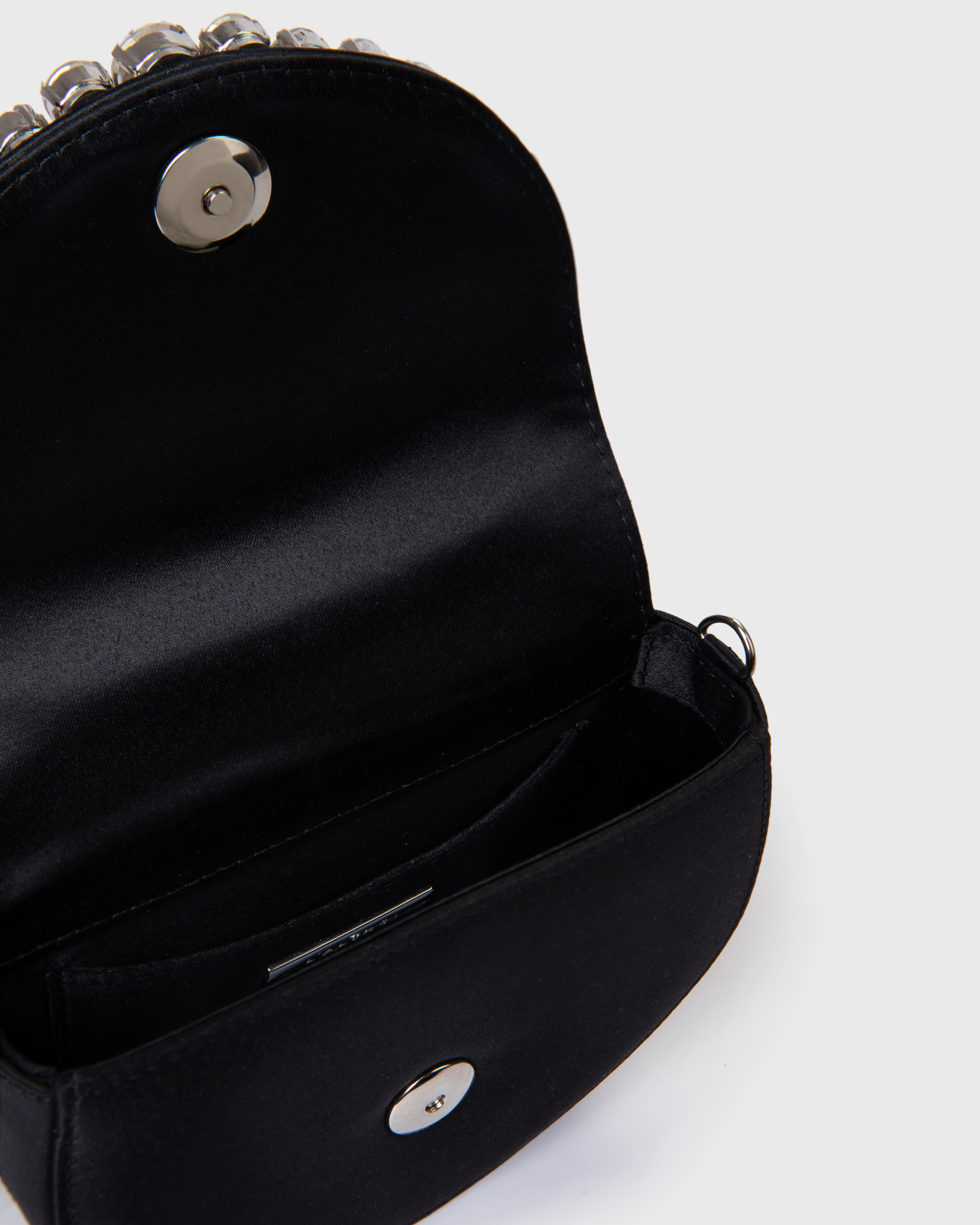Mini Black Lily Clutch