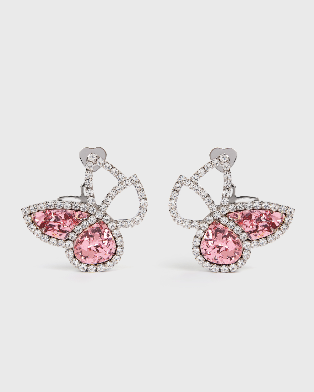 Pink Butterfly Earrings