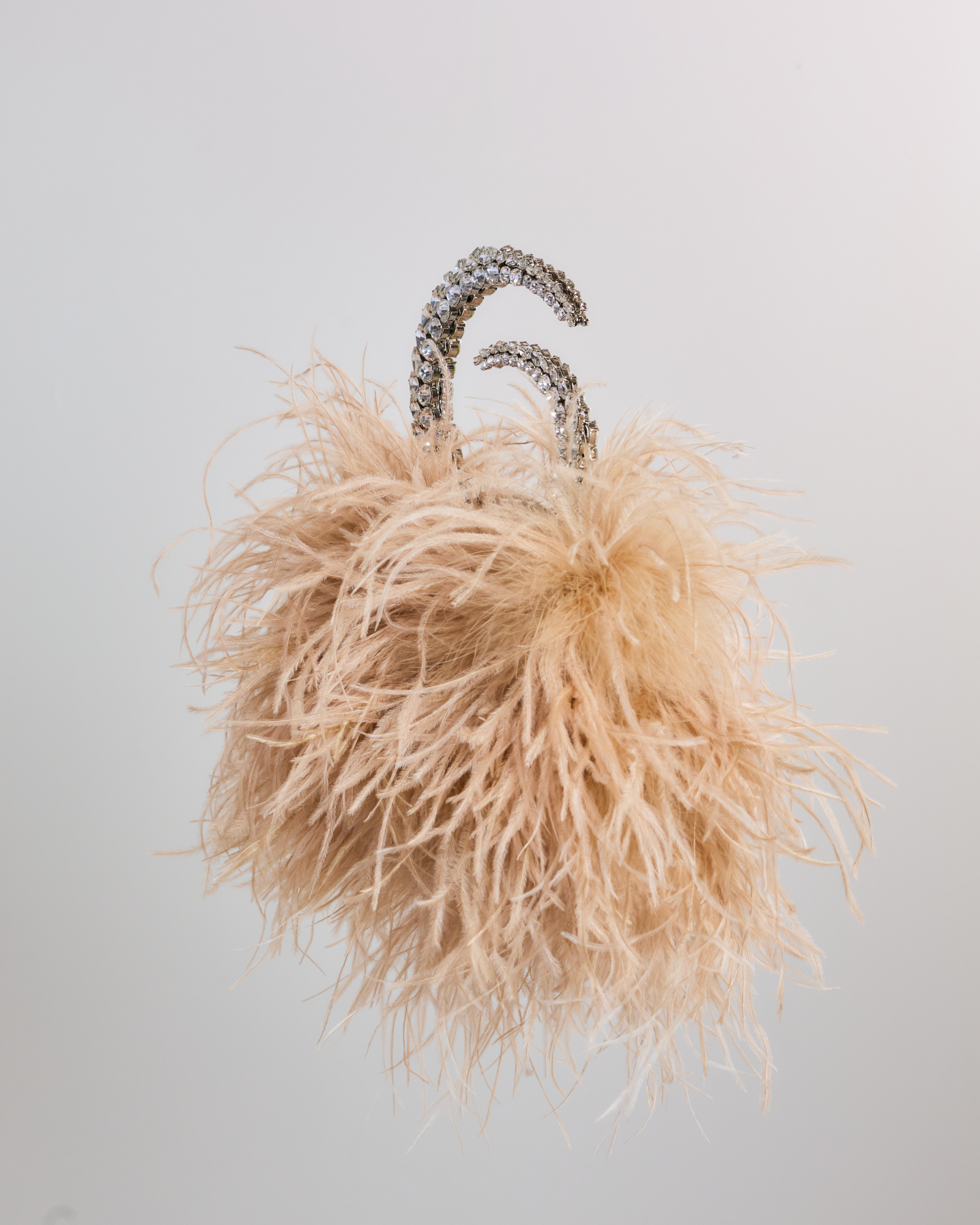 Nude Karma Feather Pouch