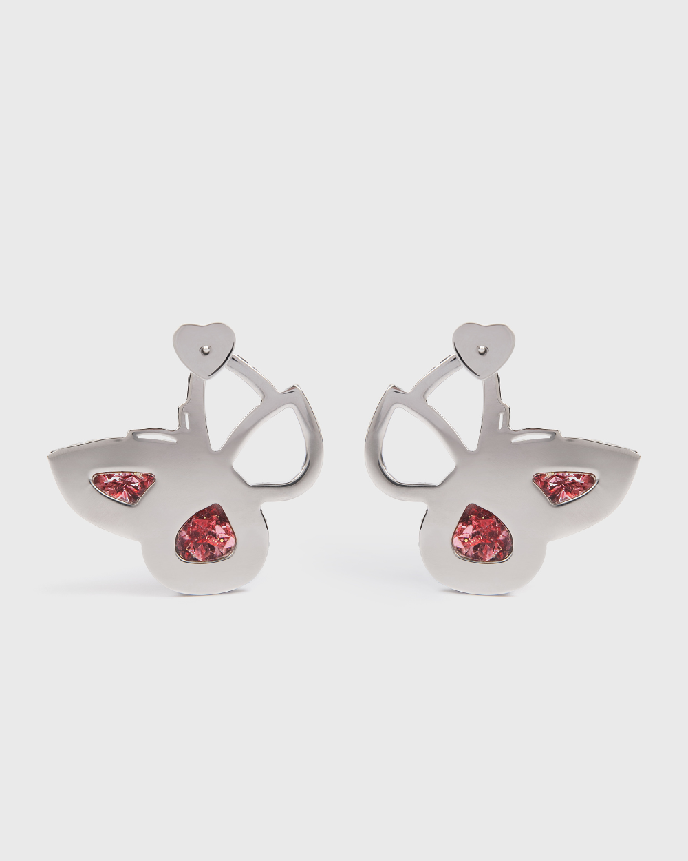 Pink Butterfly Earrings