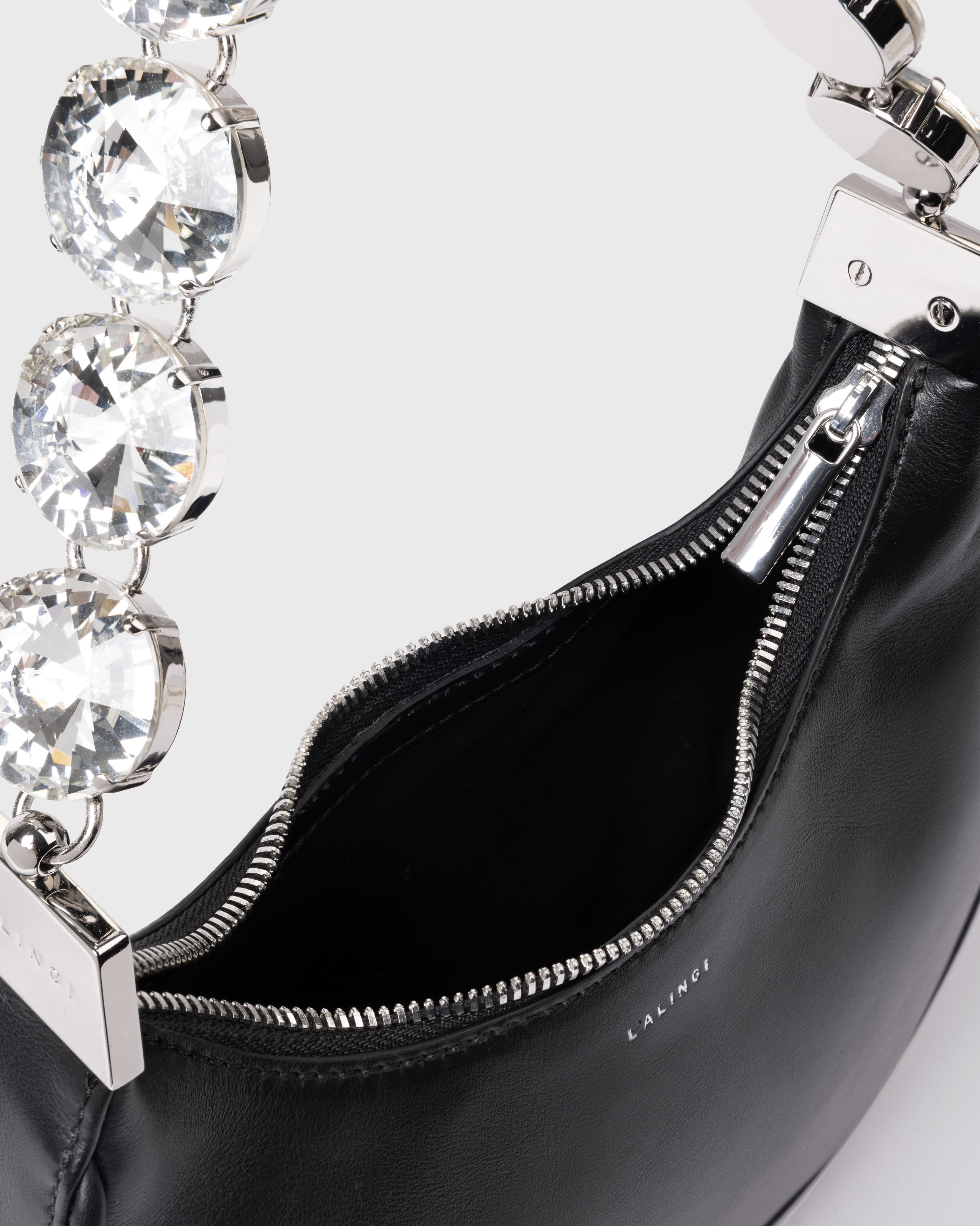 Black Leather Mimi Bag
