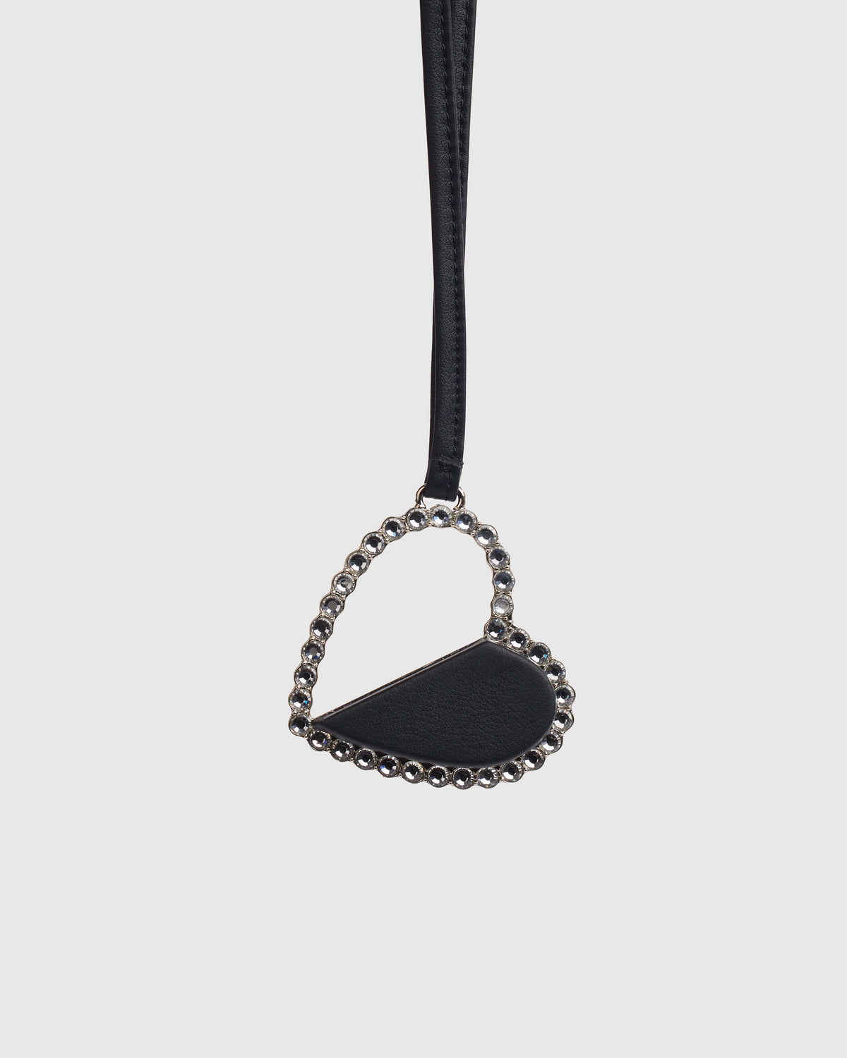 Black Love Bag Charm