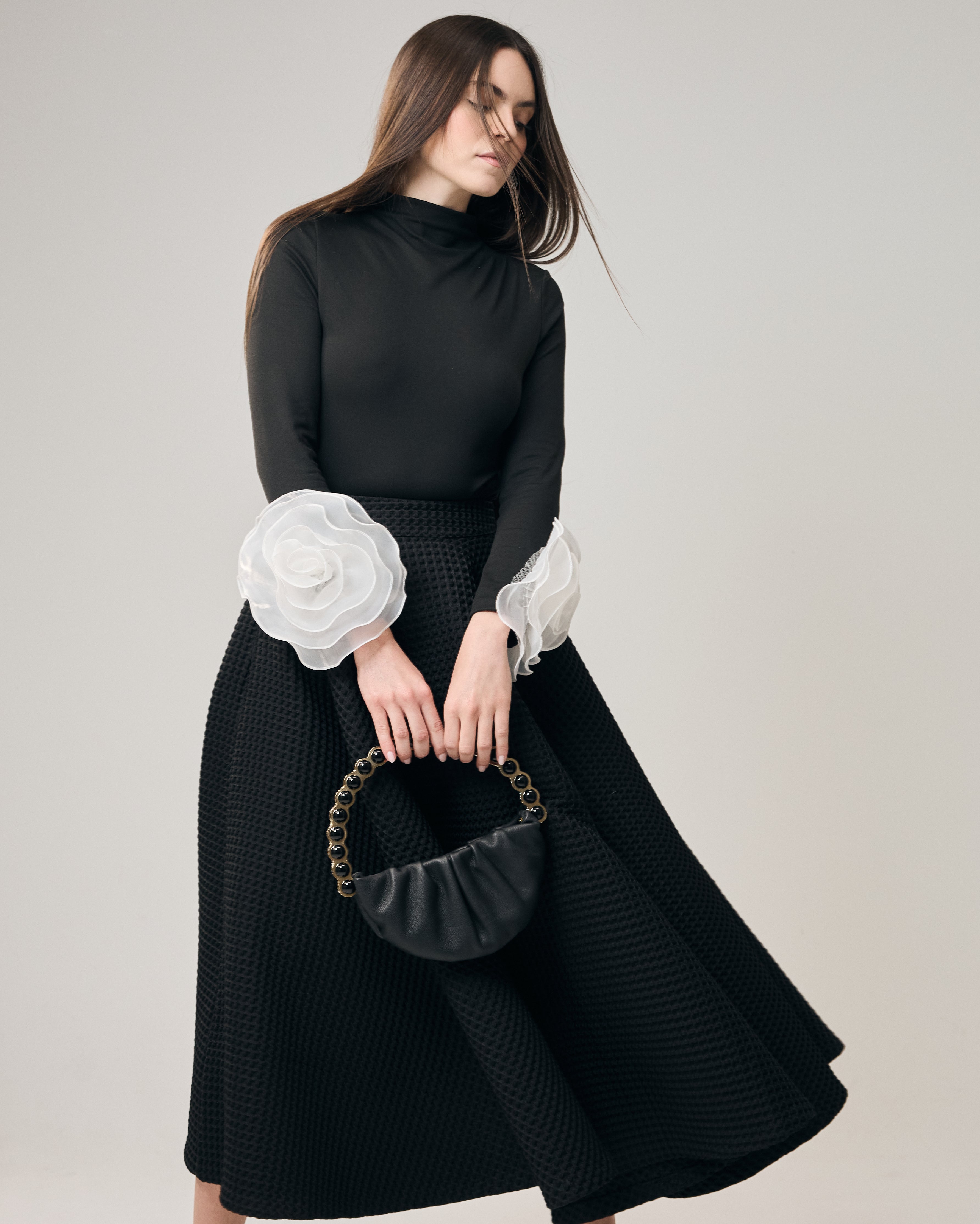 Black Atom Moon Pouch