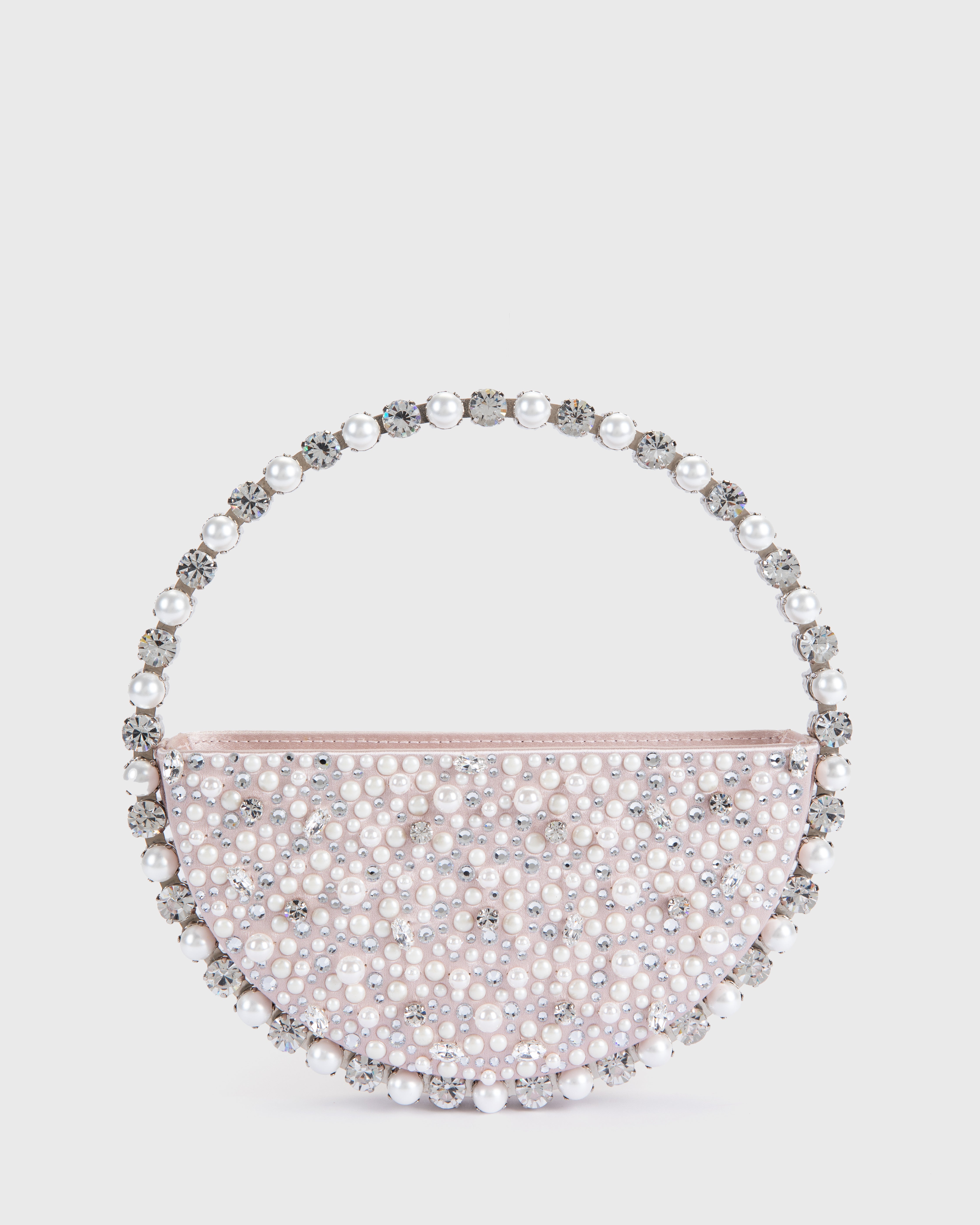 Blush Pearlescent Eternity Clutch