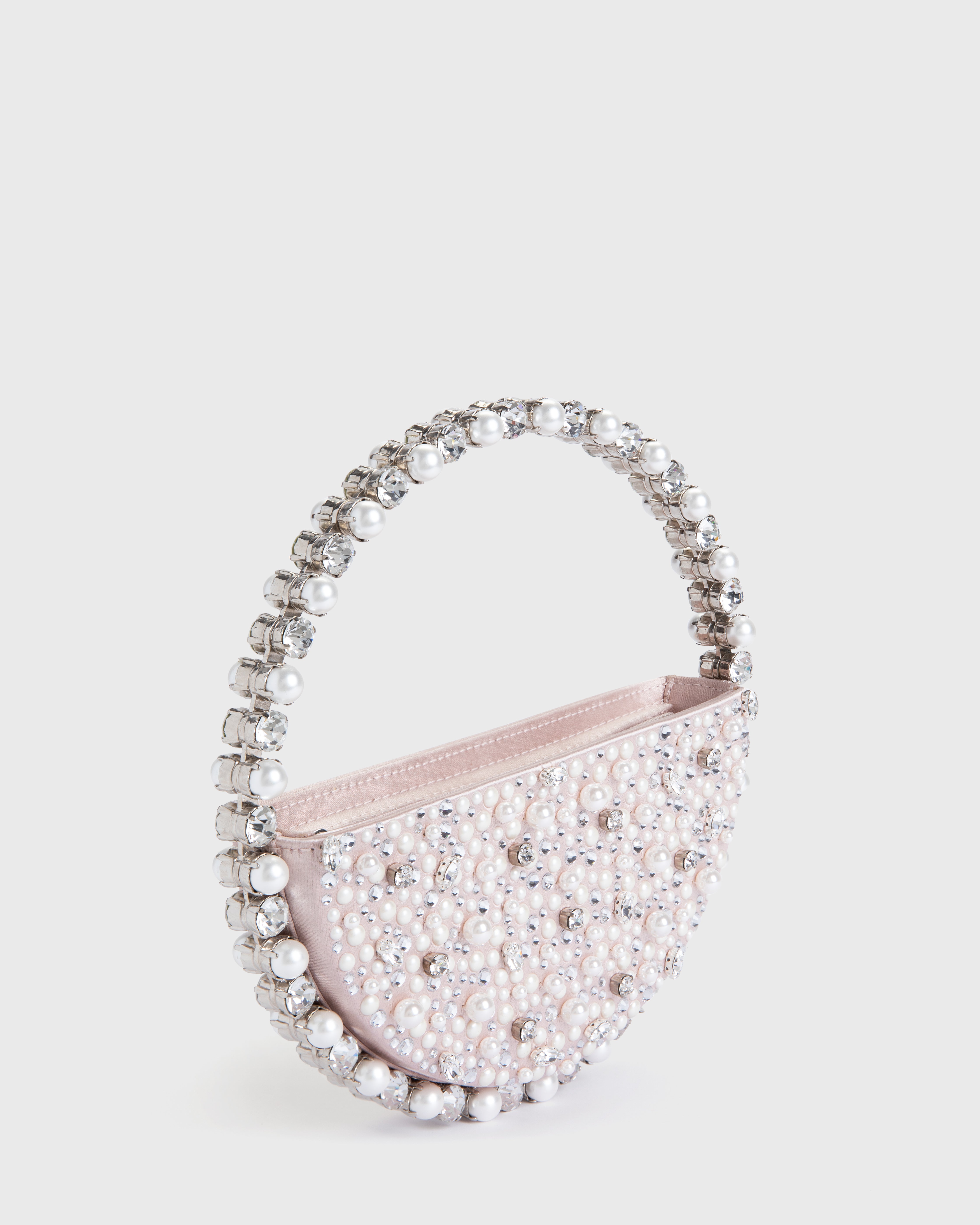 Blush Pearlescent Eternity Clutch