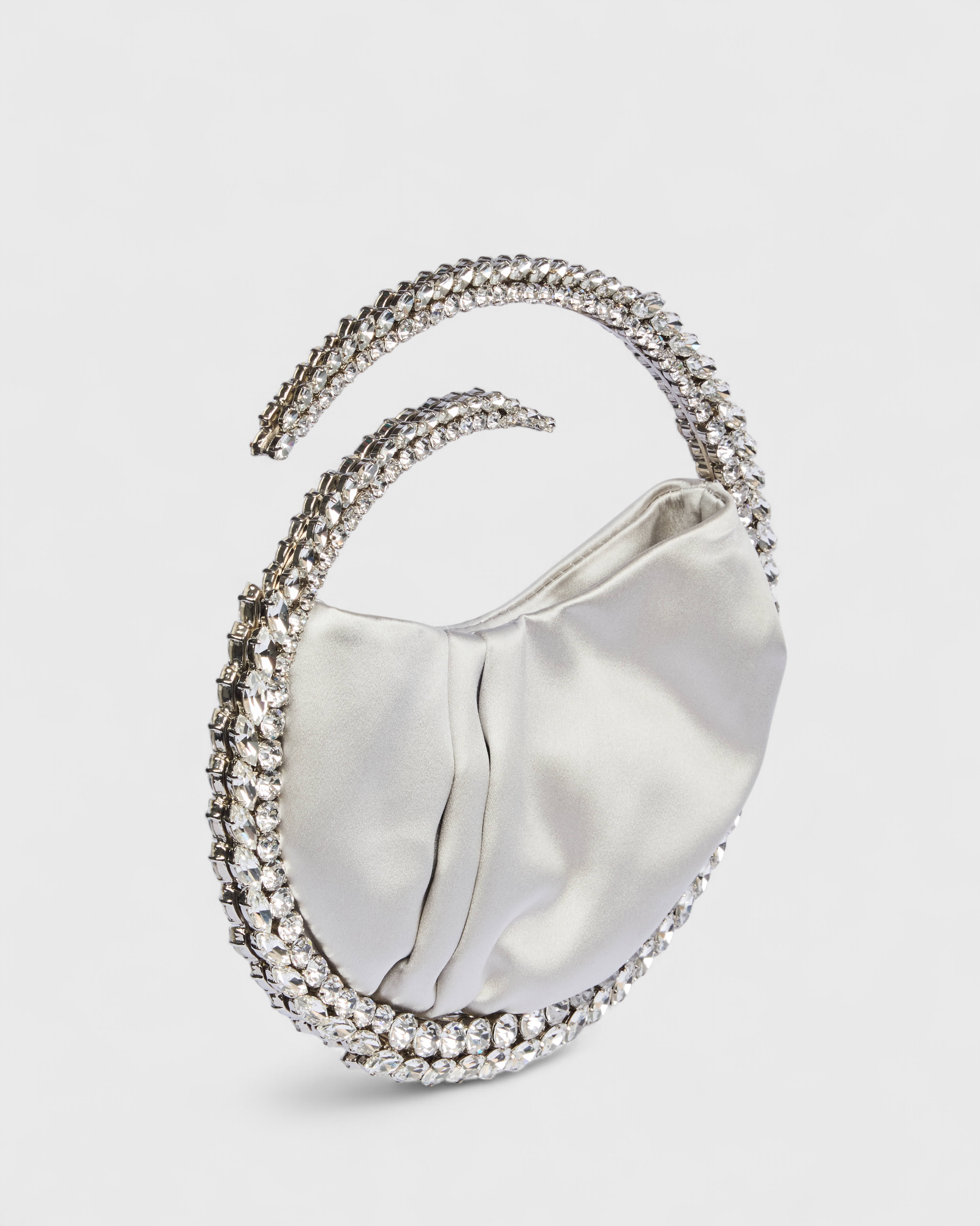 Silver Karma Eternity Clutch