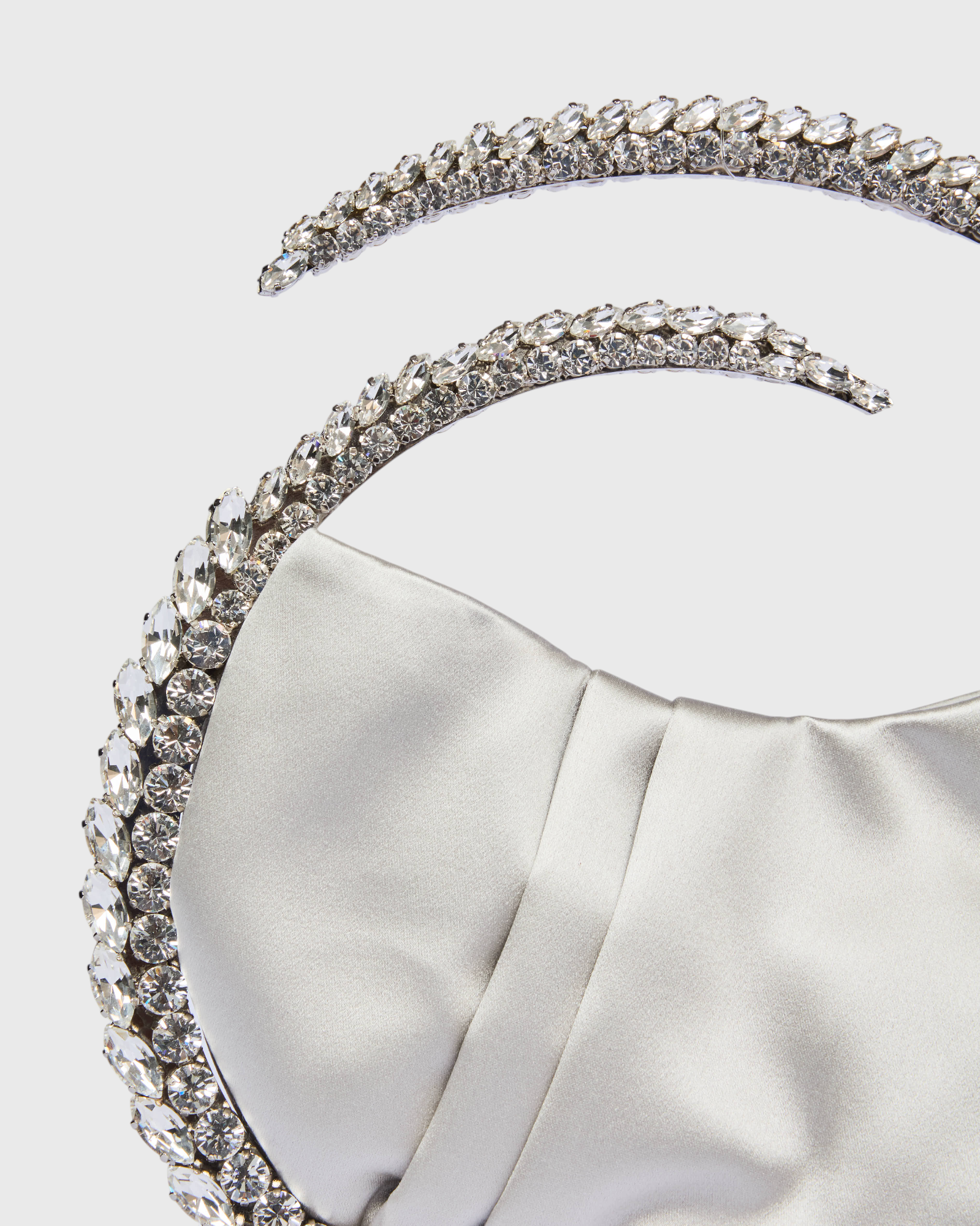 Silver Karma Eternity Clutch