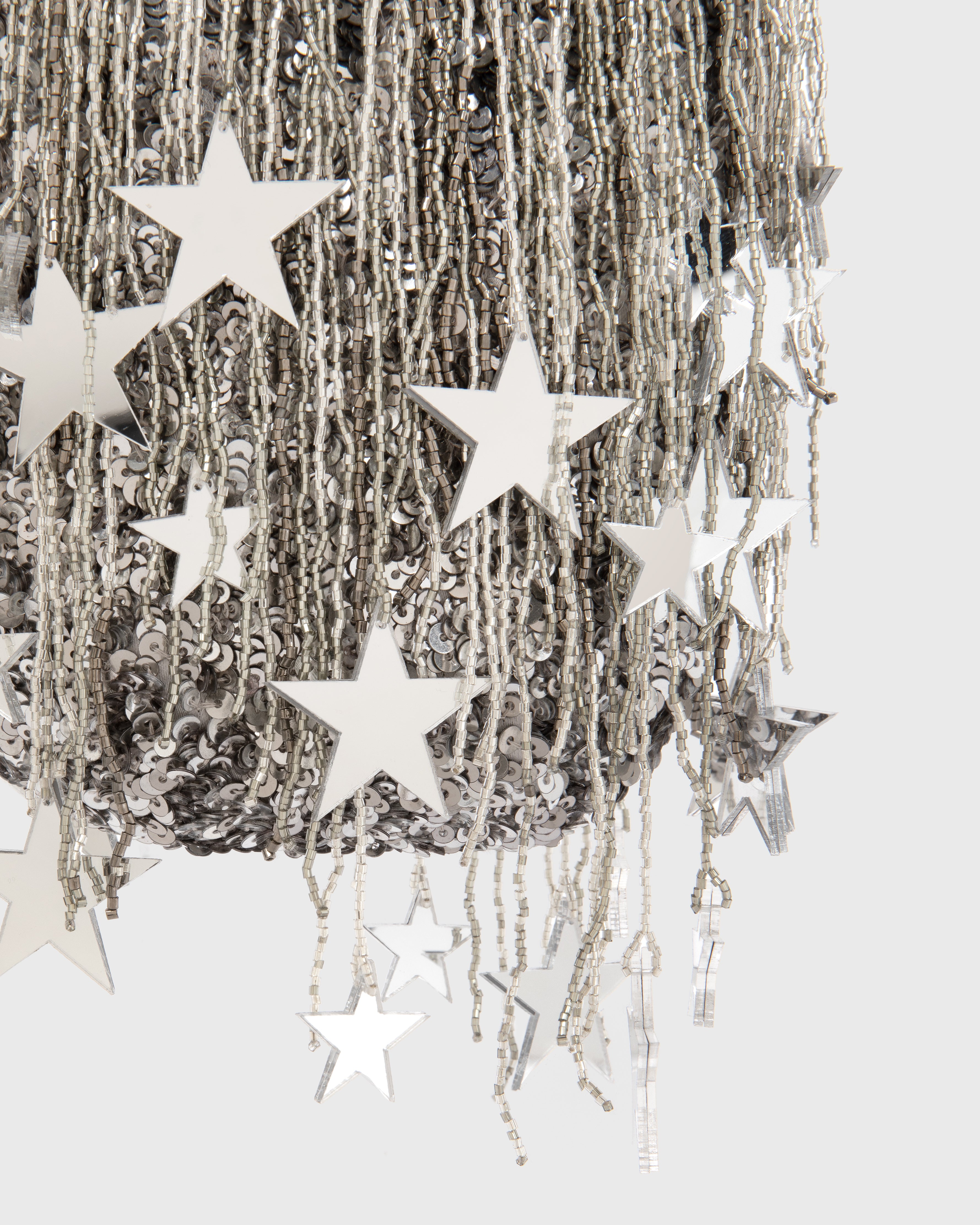 Silver Stars Micro Fringe Eternity Pouch