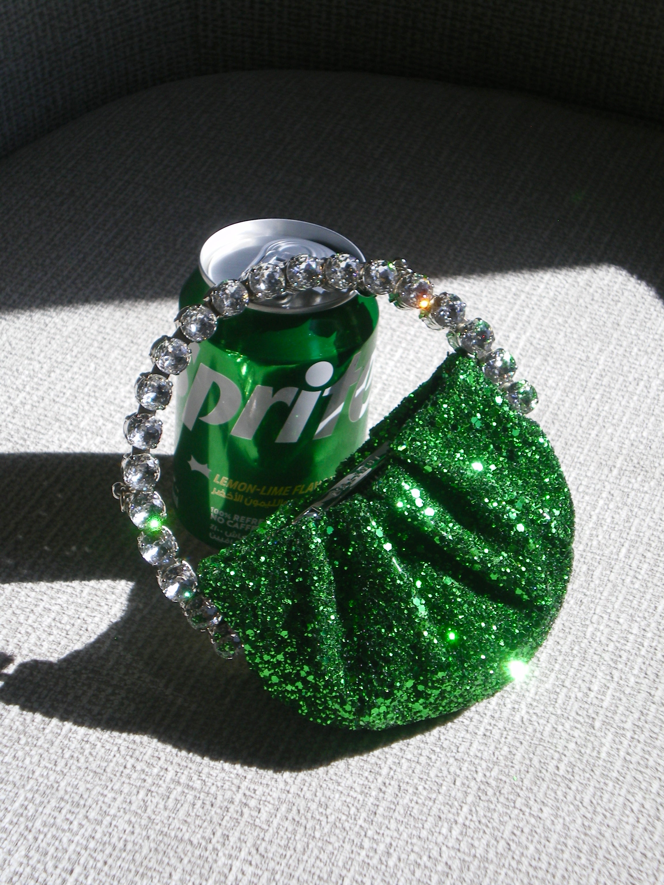 Emerald Micro Eternity Clutch