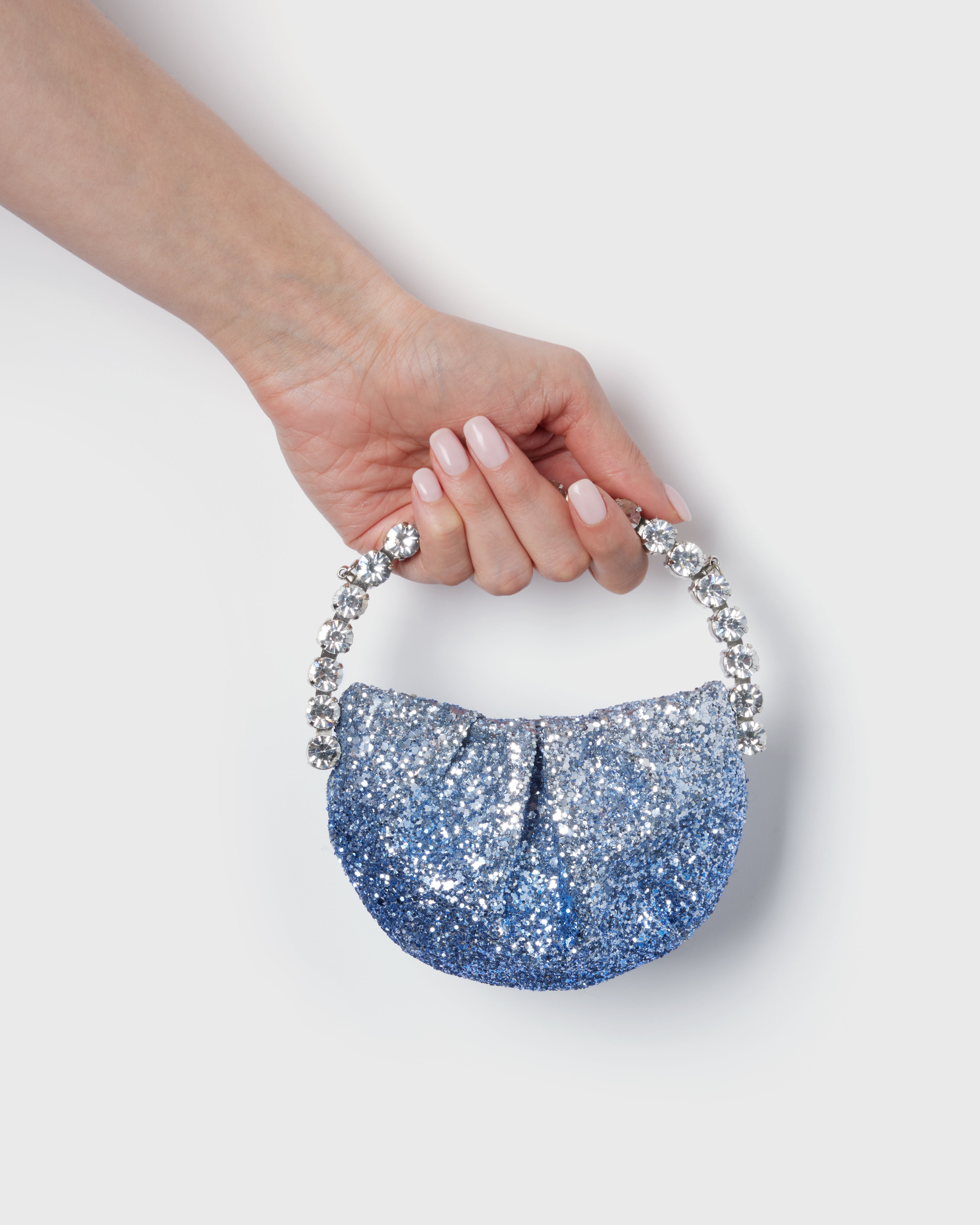 Blue Ombre Micro Eternity Clutch