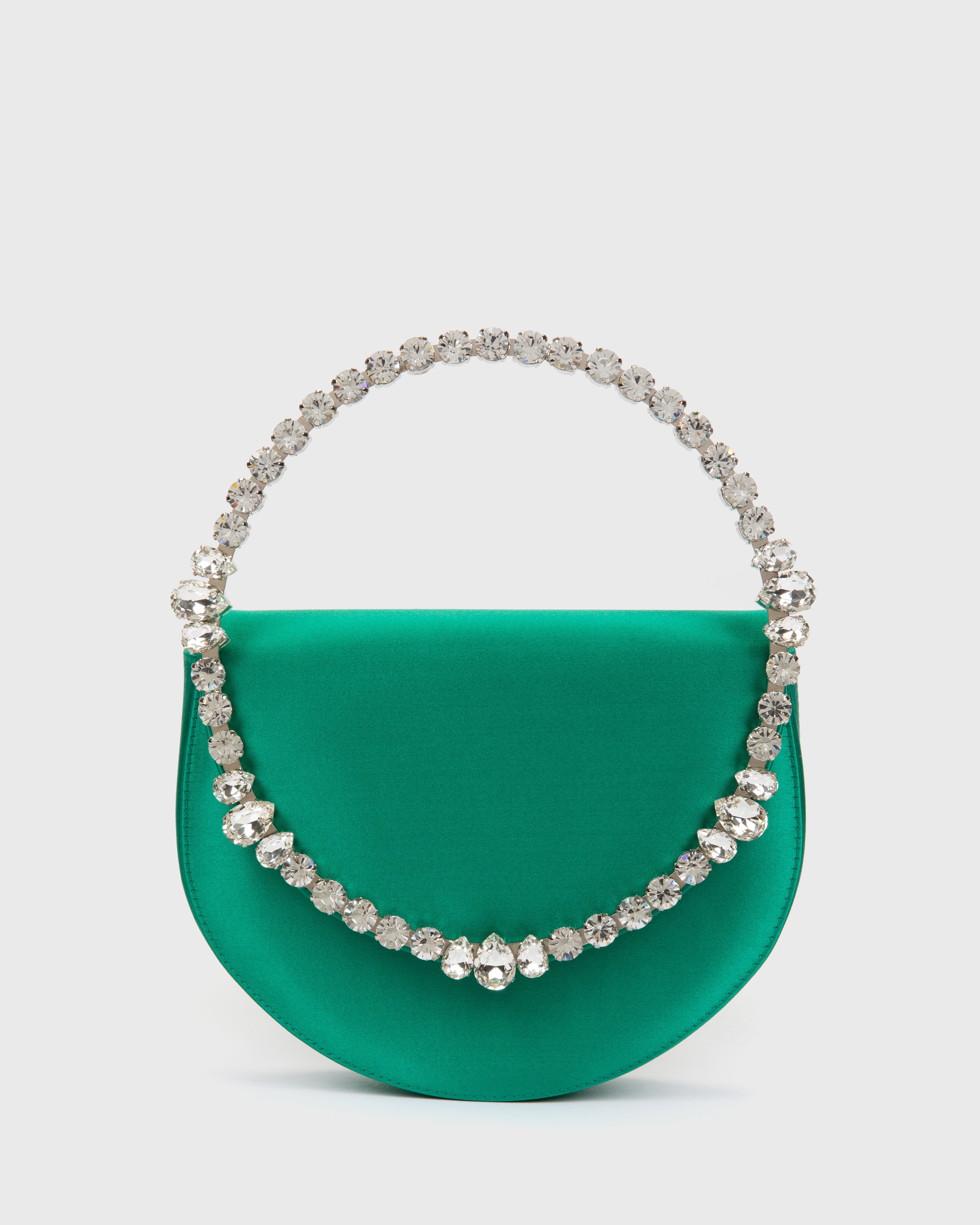 Emerald Lily Clutch