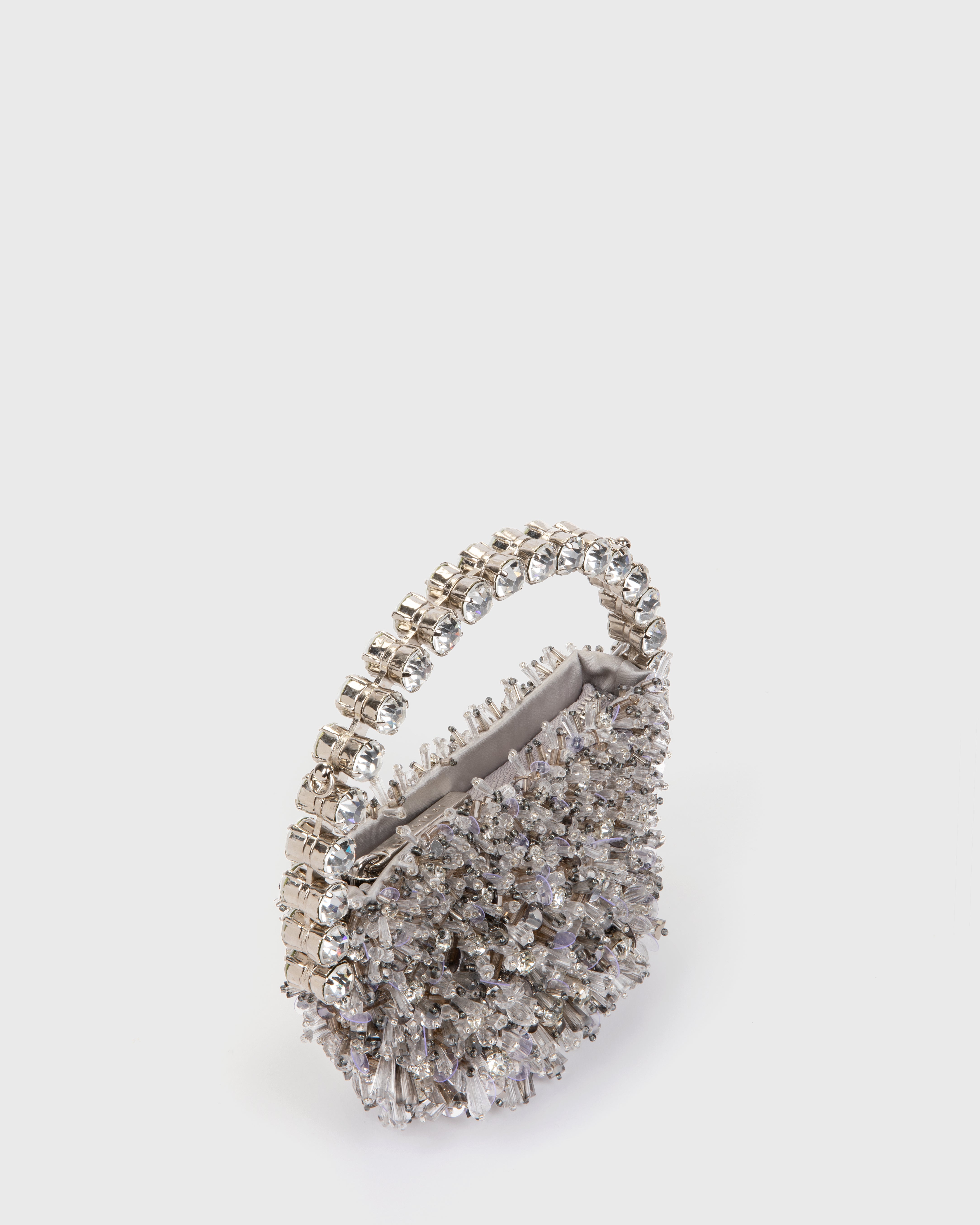 Crystal Micro Eternity Clutch