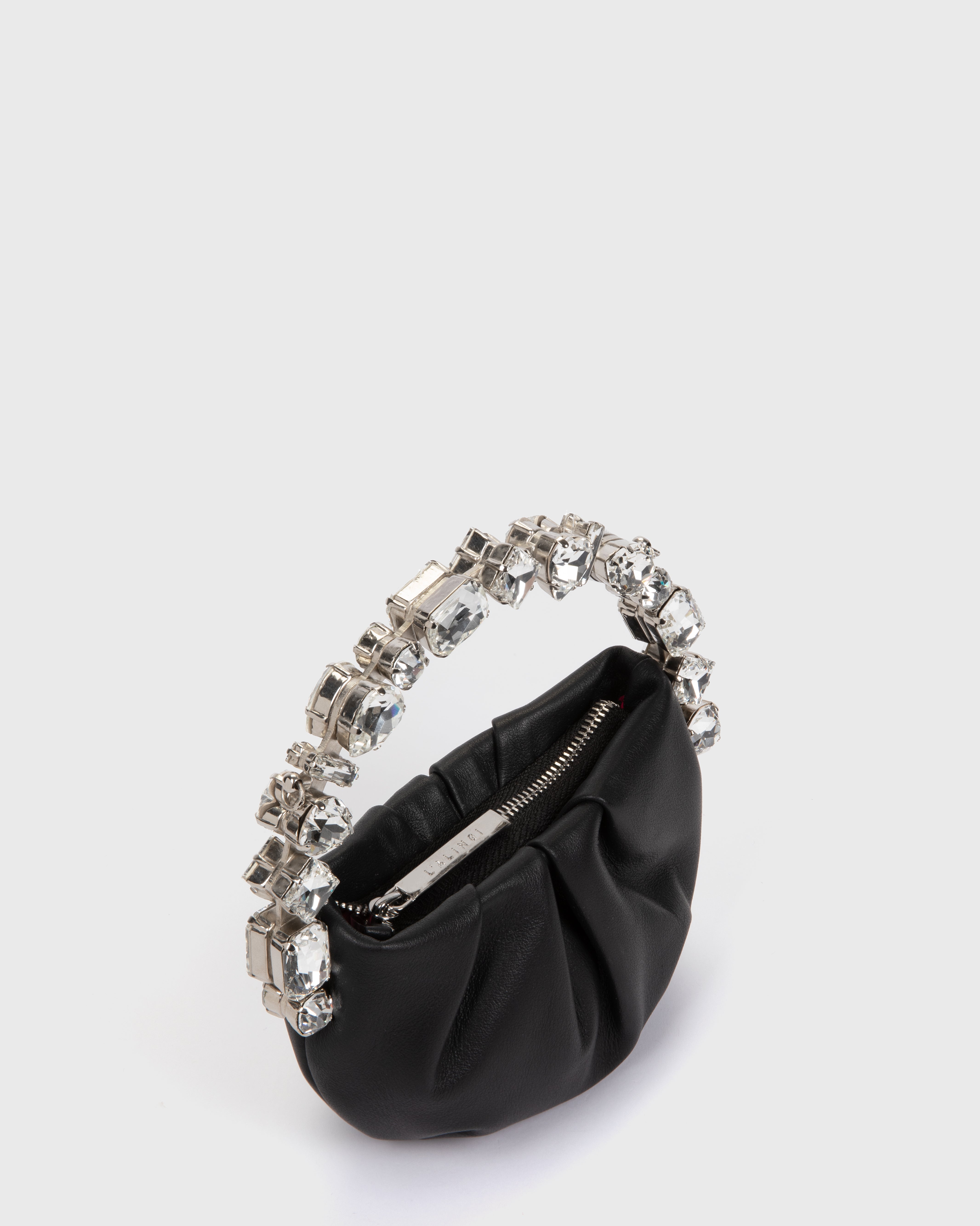 Black Micro Taliya Eternity Clutch