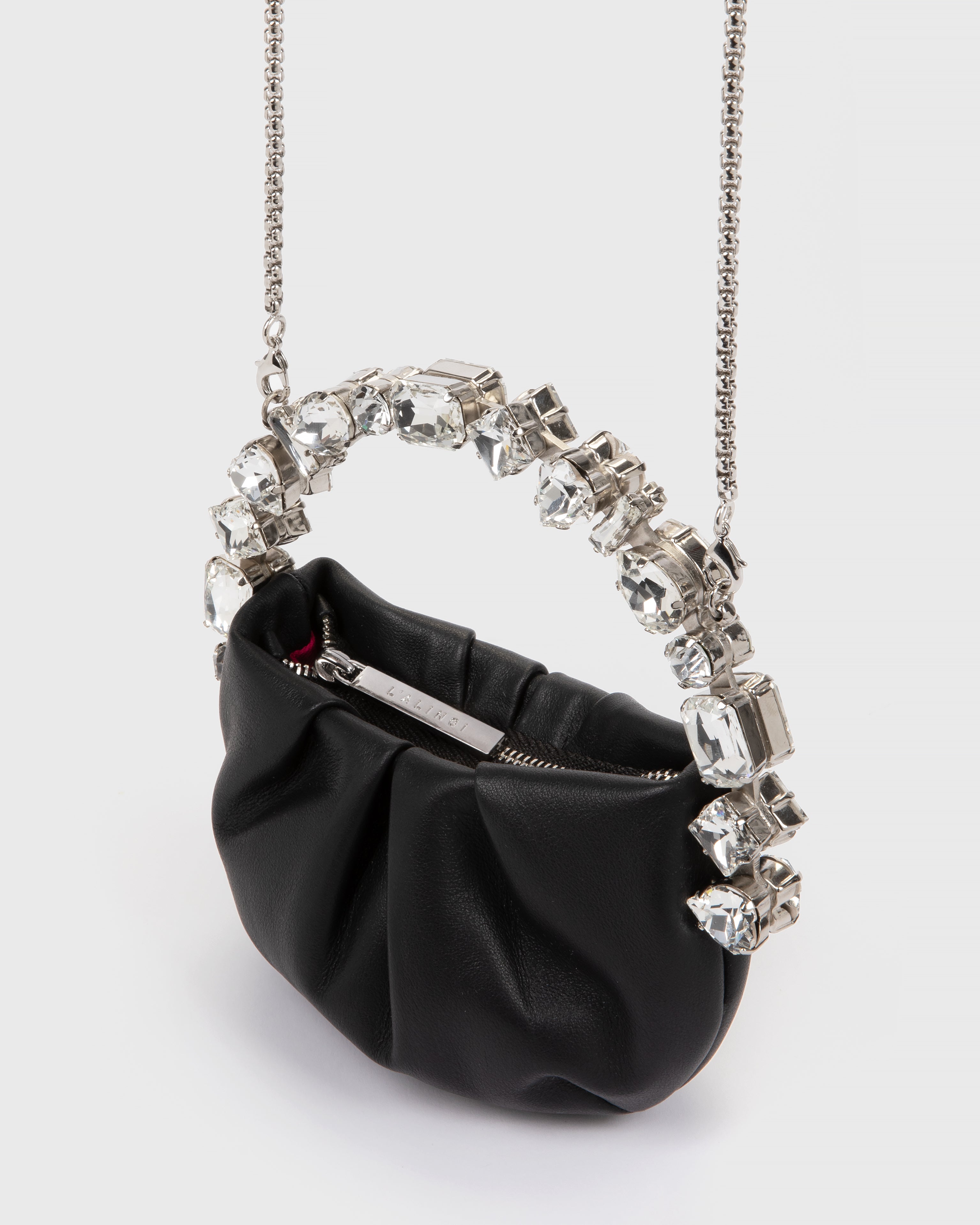 Black Micro Taliya Eternity Clutch
