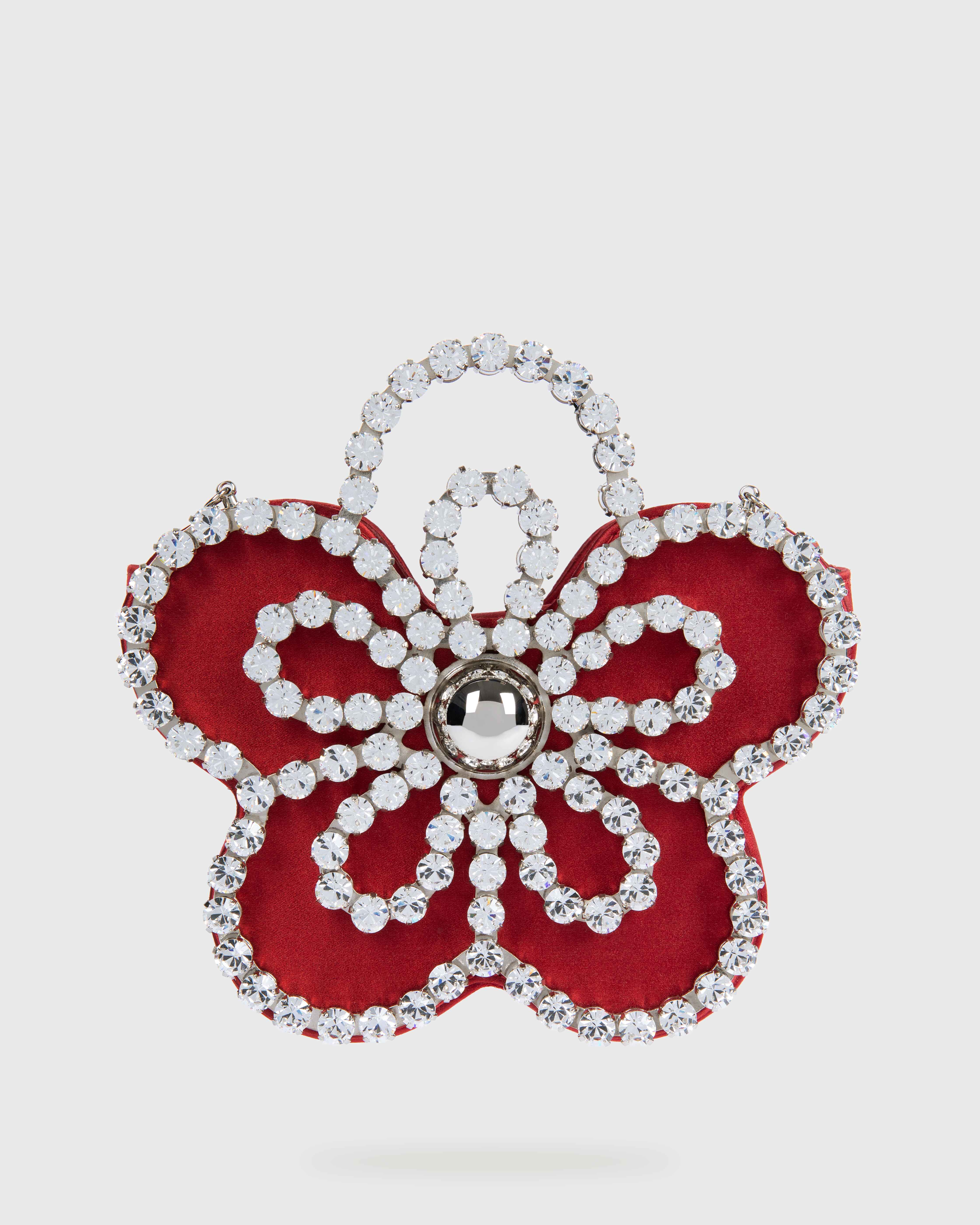 Ruby Mini Flower Clutch