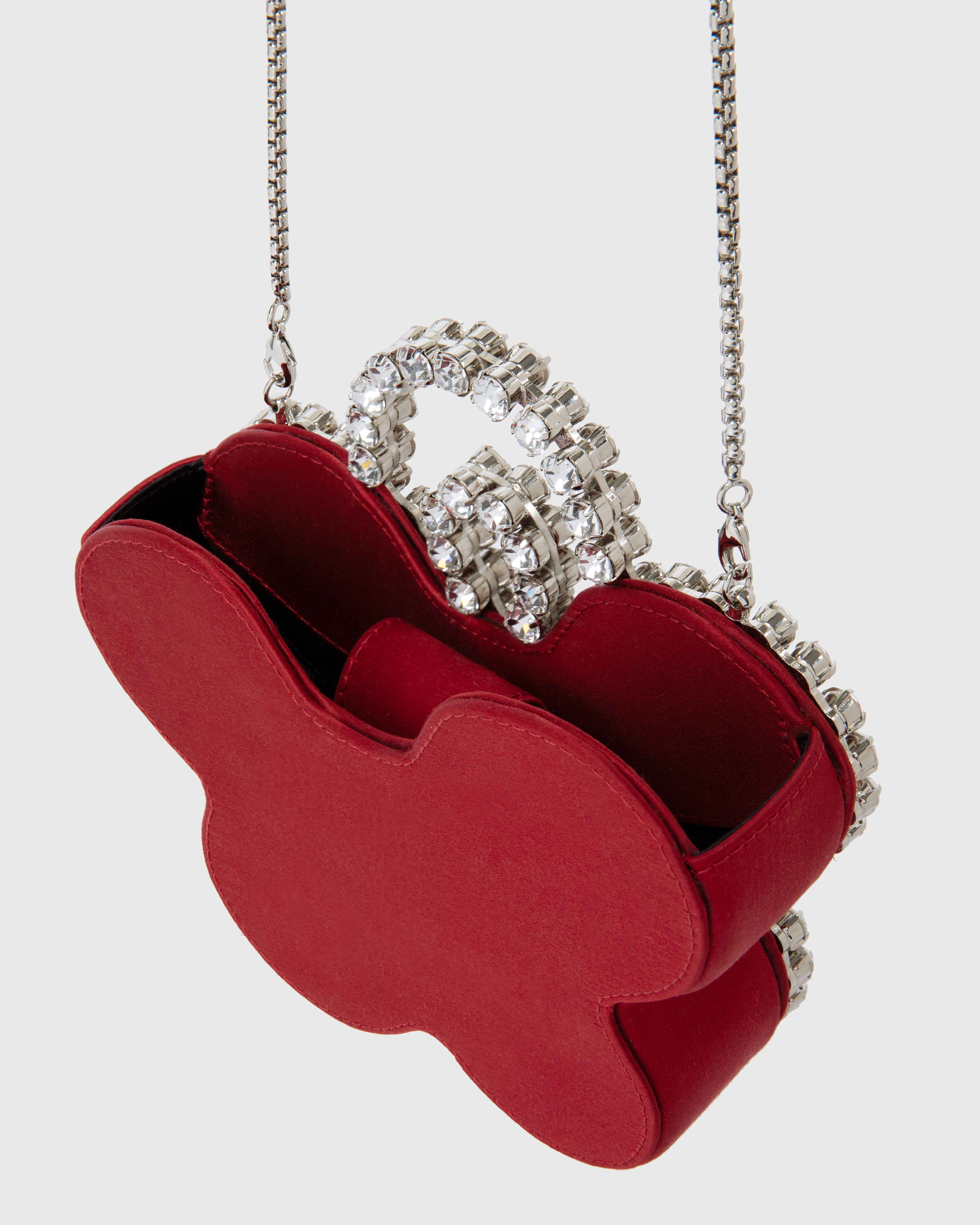 Ruby Mini Flower Clutch