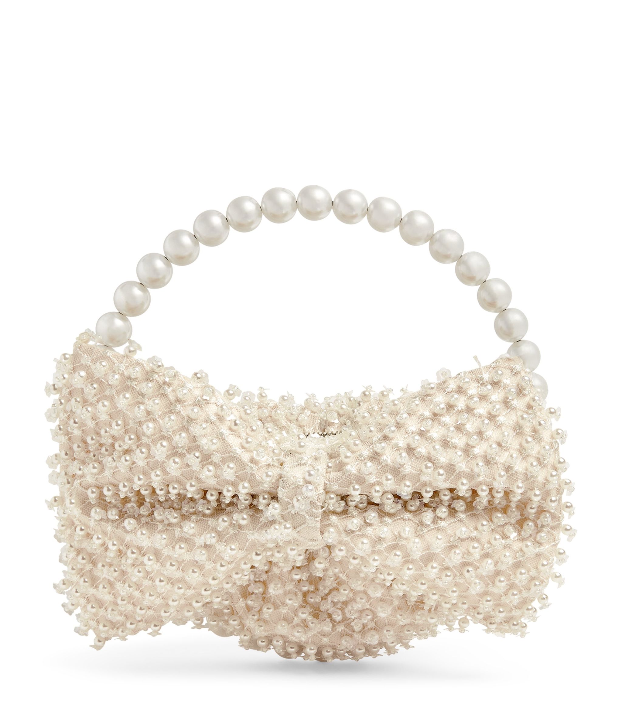 Pearl Mesh Bow Eternity