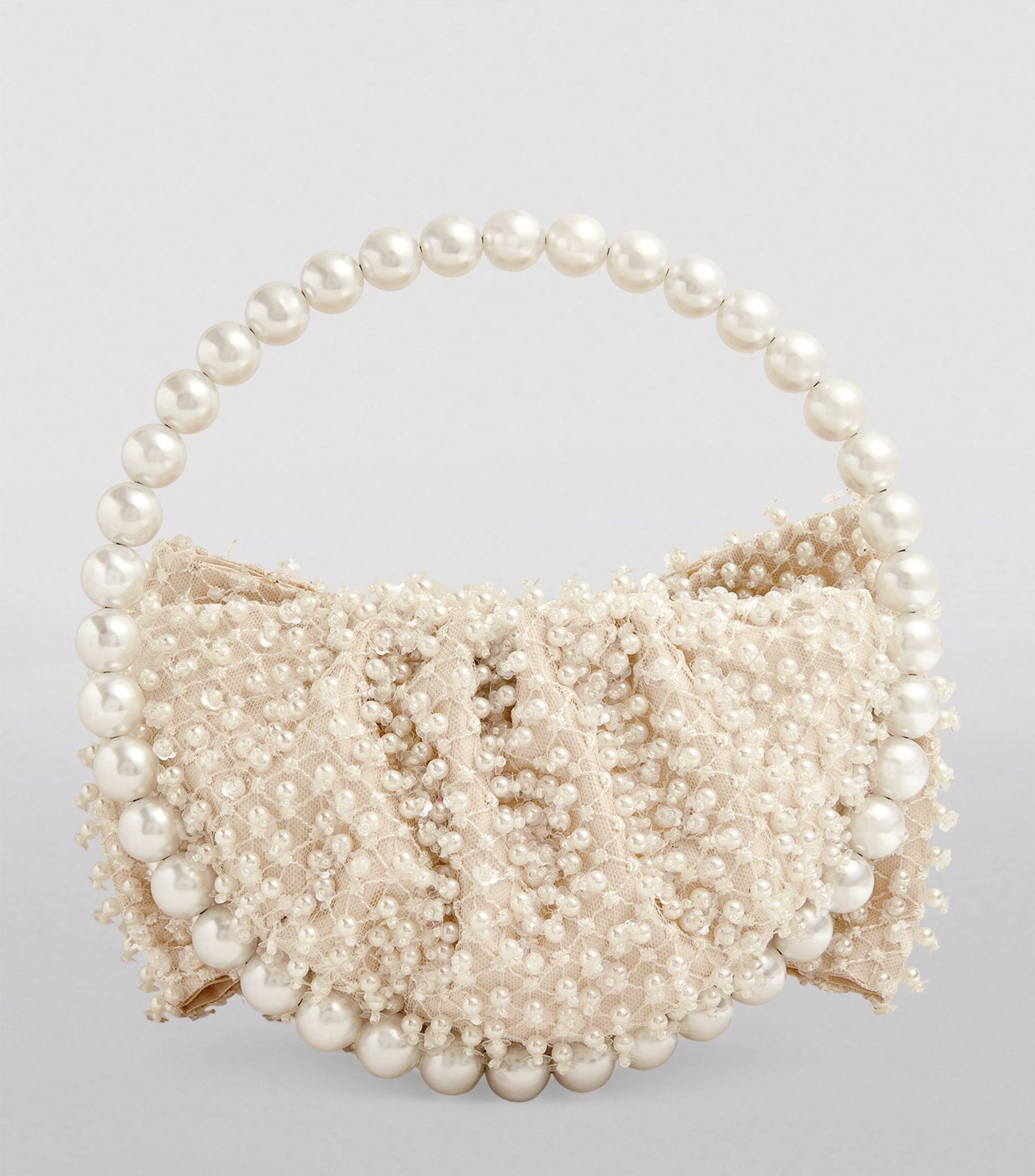 Pearl Mesh Bow Eternity