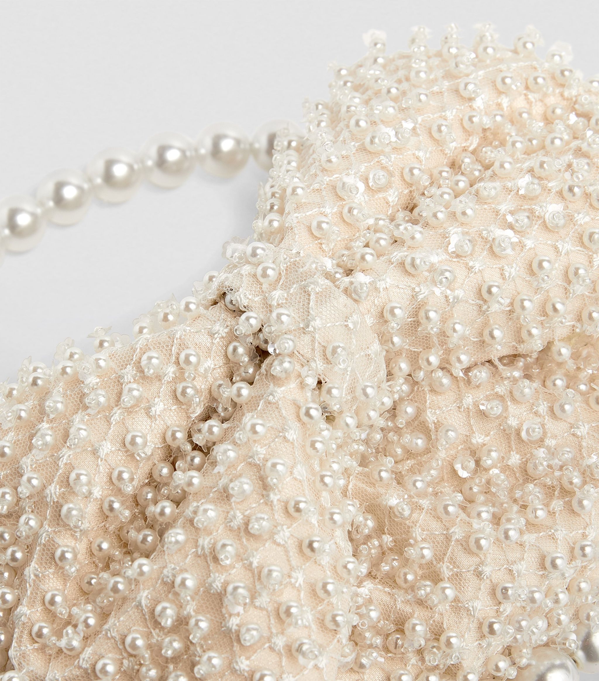 Pearl Mesh Bow Eternity