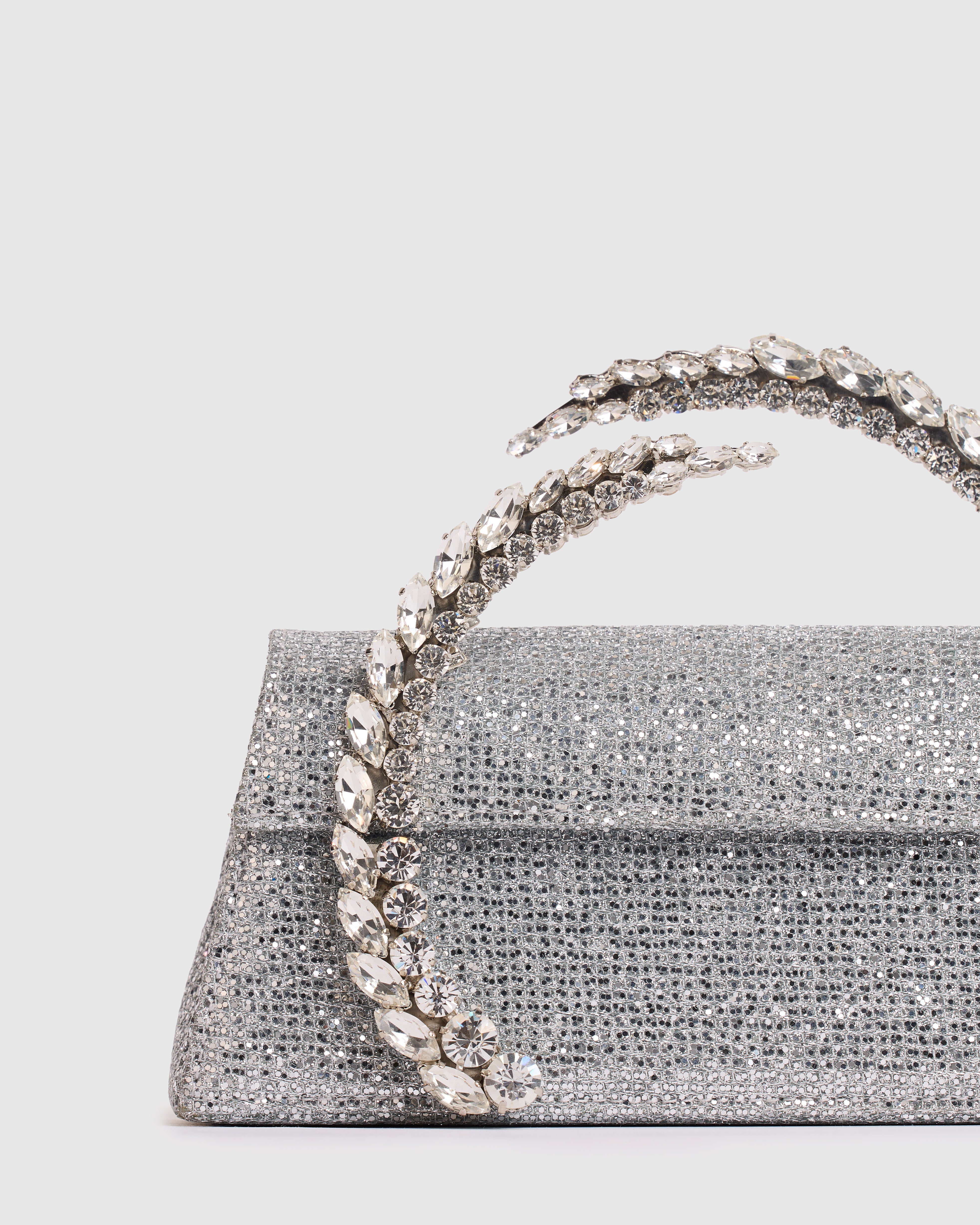 Glitter Lace Karma Clutch