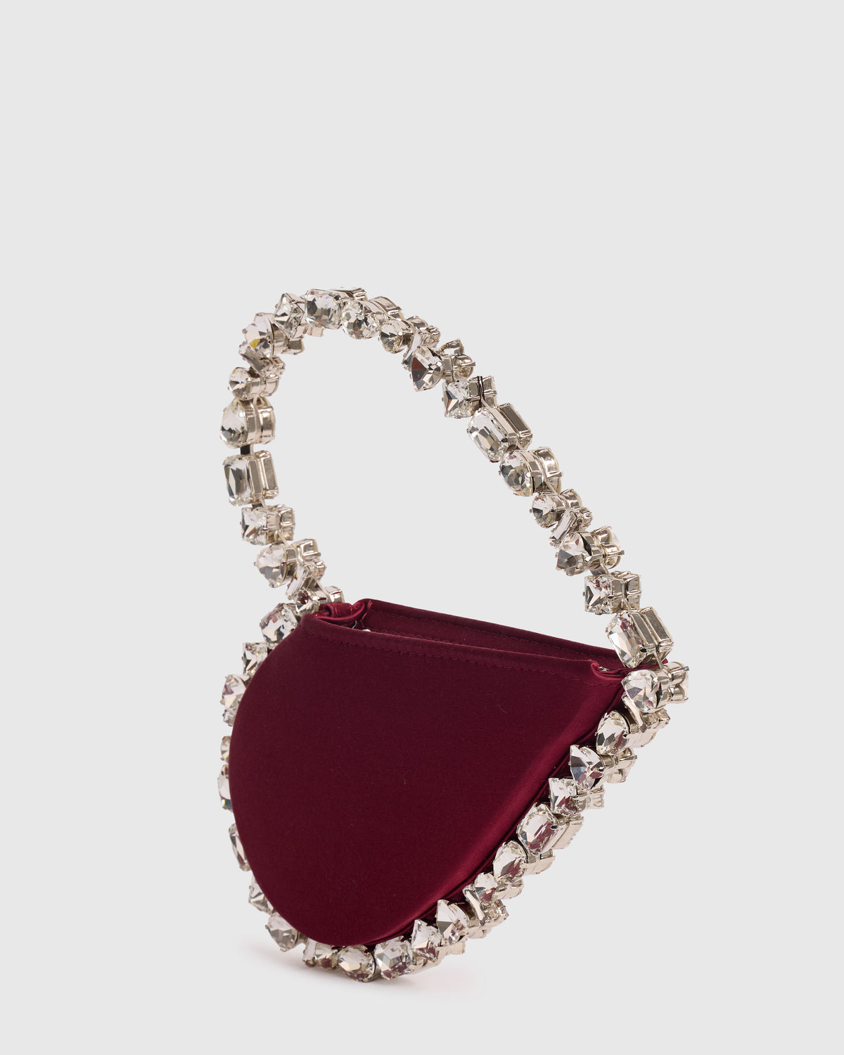 Burgundy Taliya Love Clutch