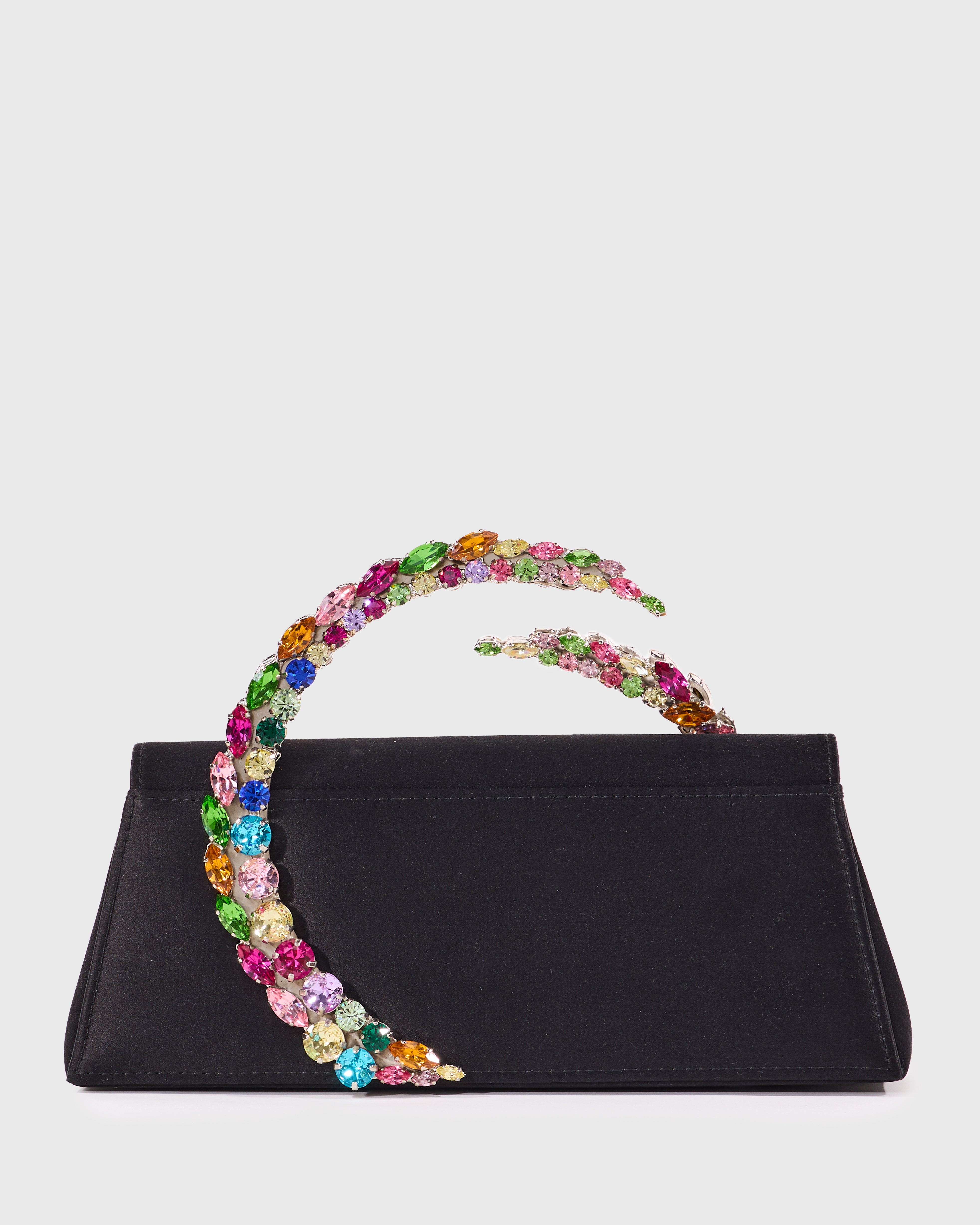 Rainbow Black Karma Clutch