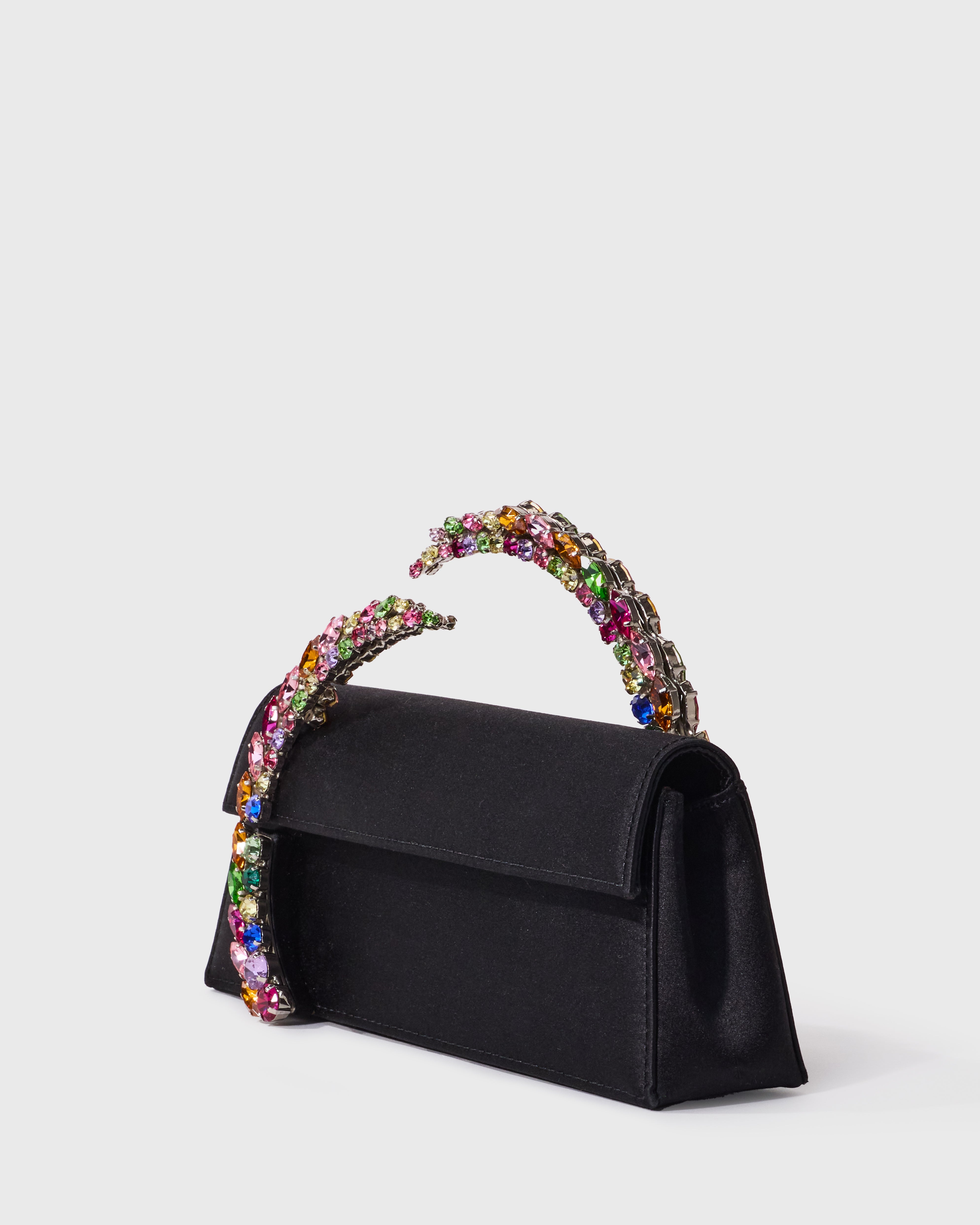 Rainbow Black Karma Clutch