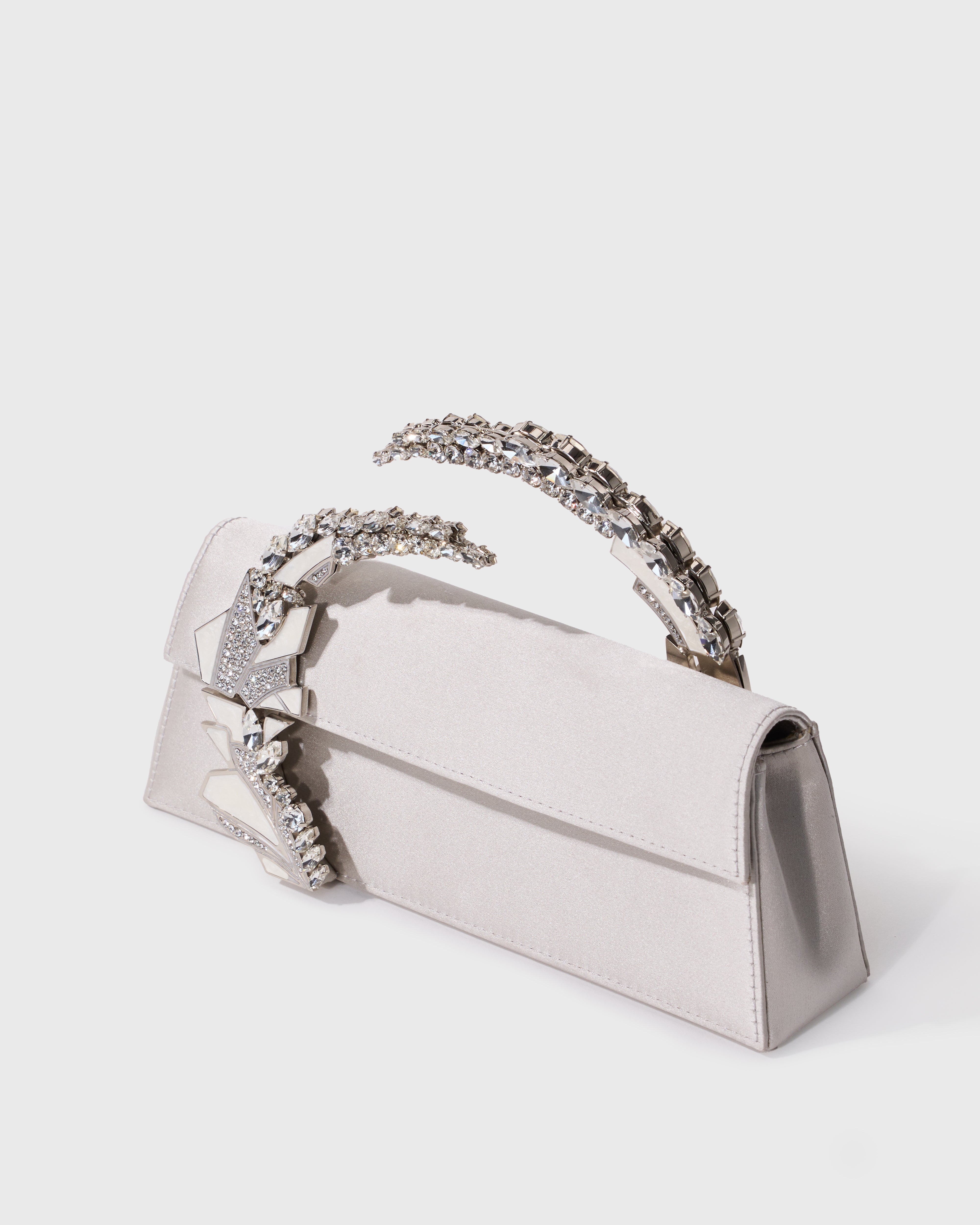 Silver Oasis Clutch