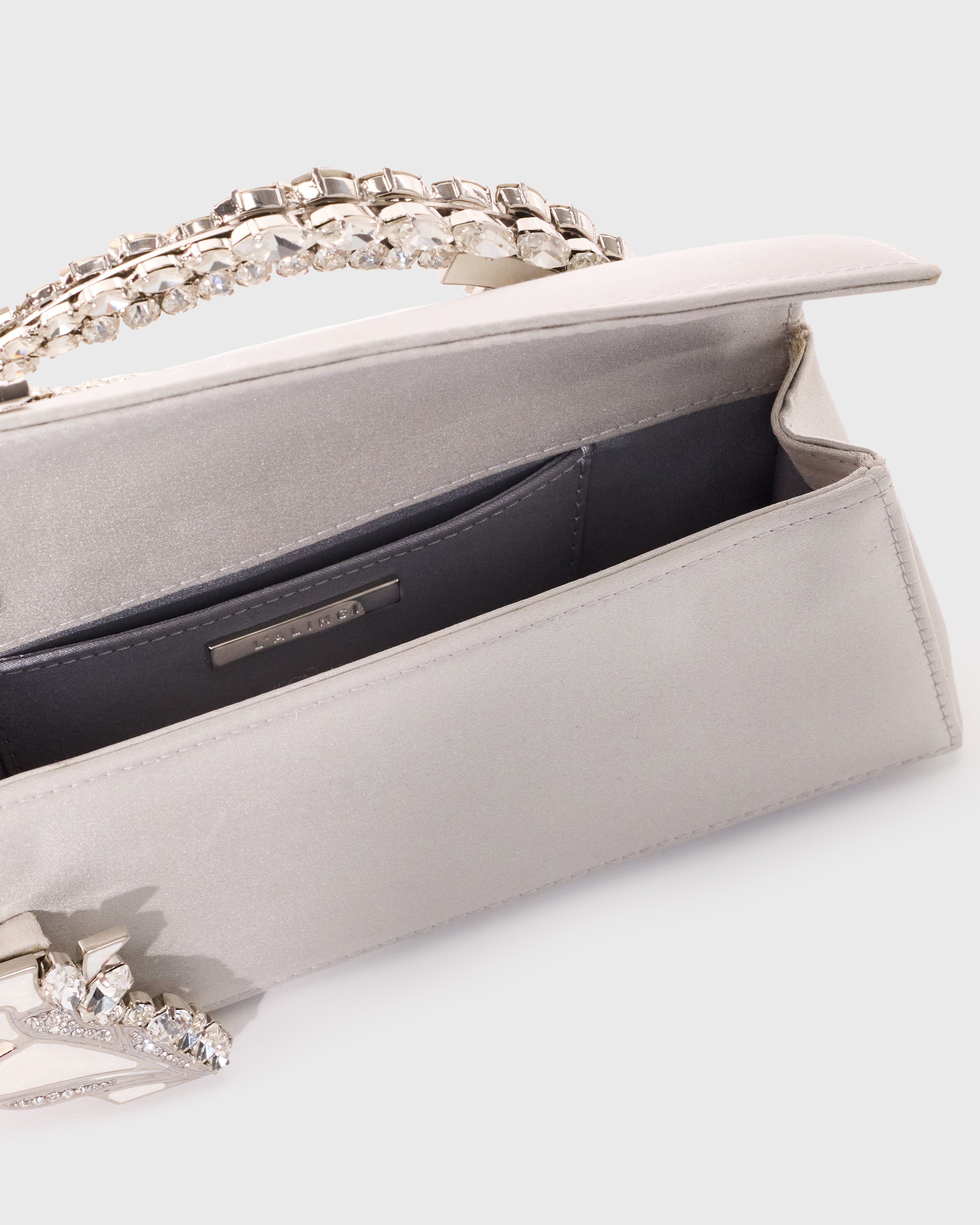 Silver Oasis Clutch