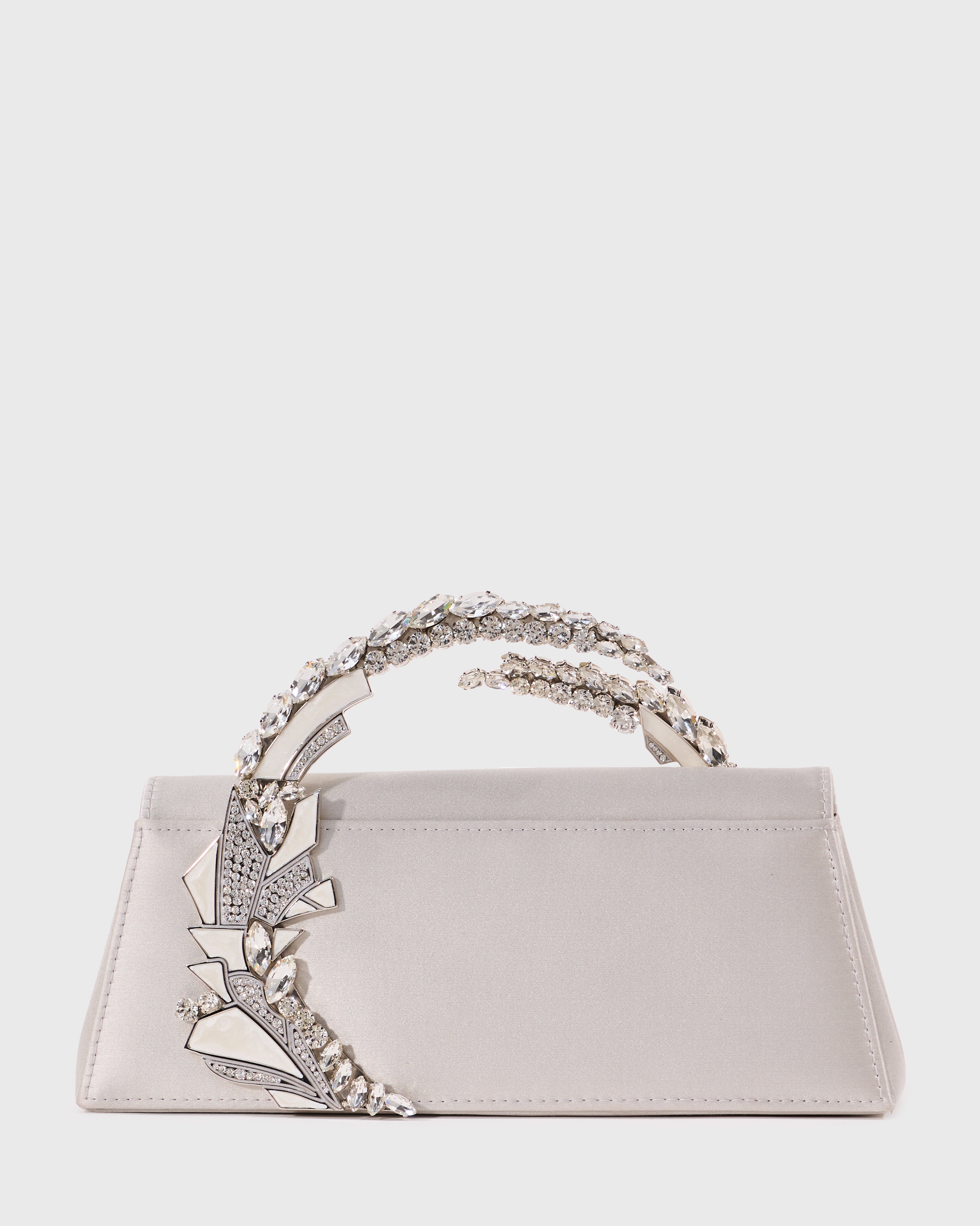 Silver Oasis Clutch