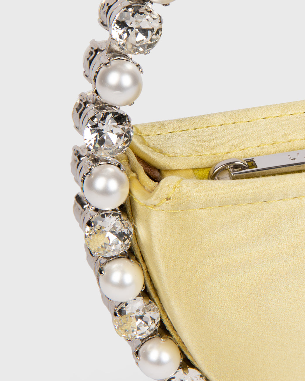 Yellow Pearlescent Eternity Clutch
