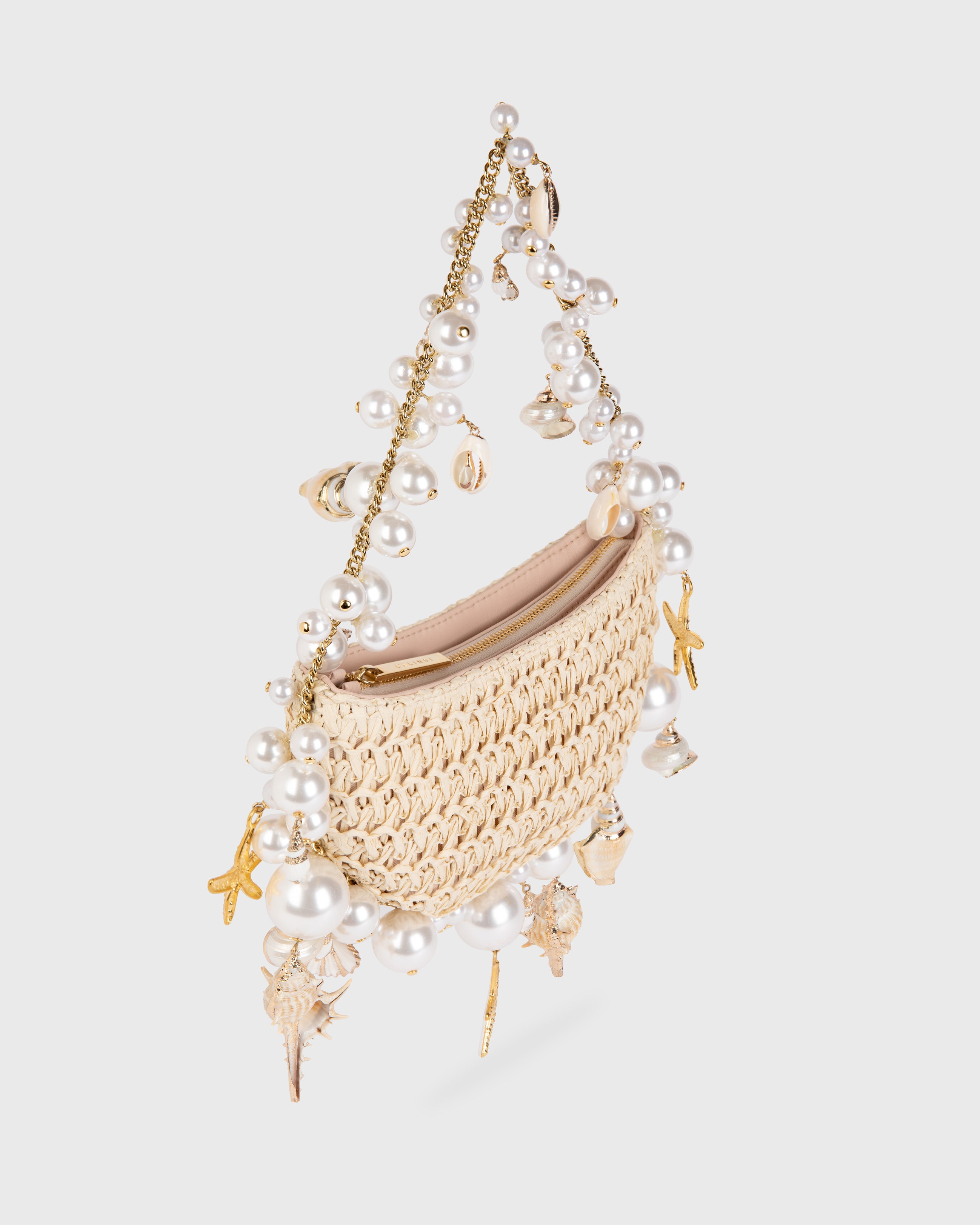 Ocean Raffia Bag